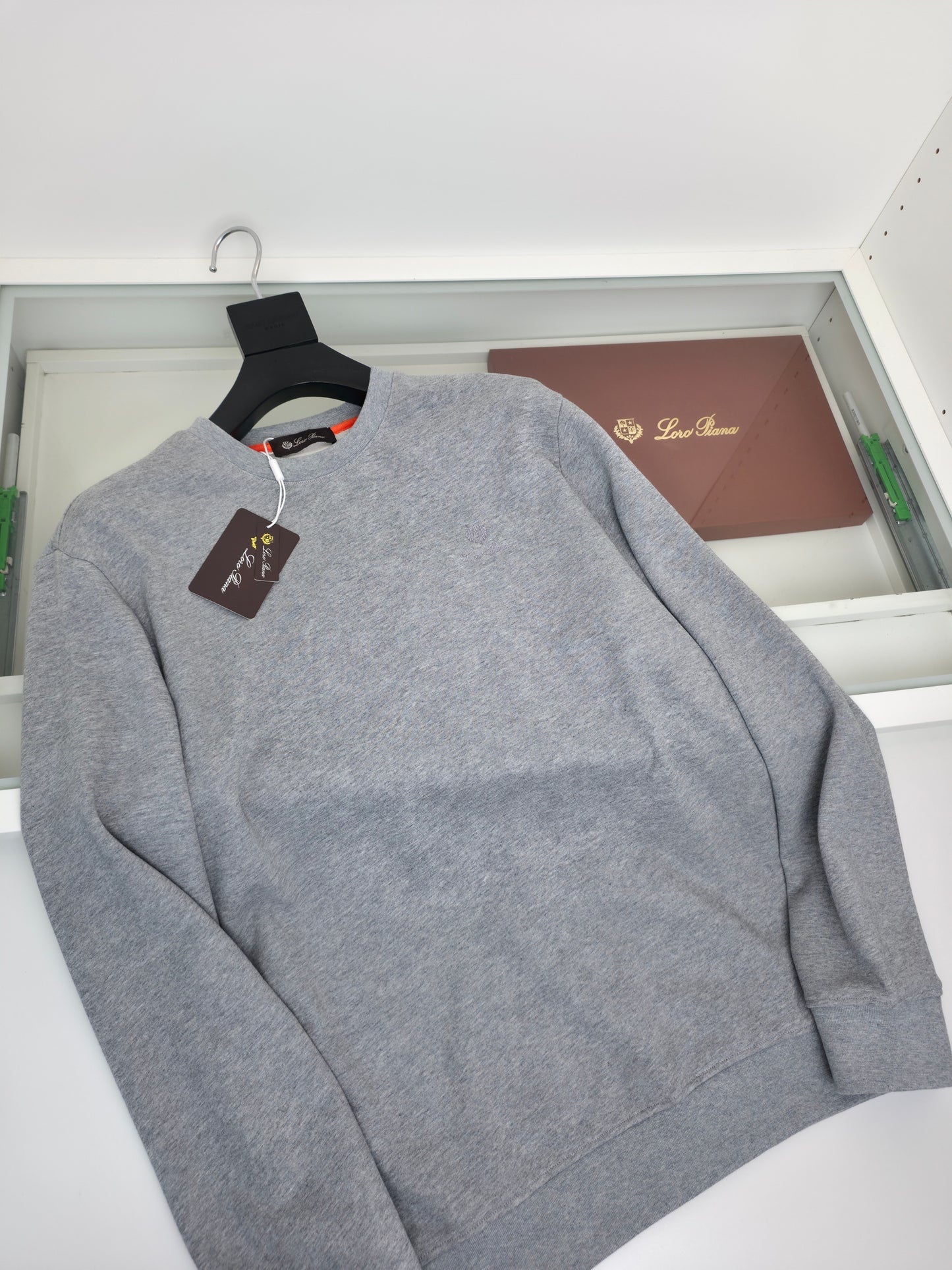 Grey and Dark Blue Jersey