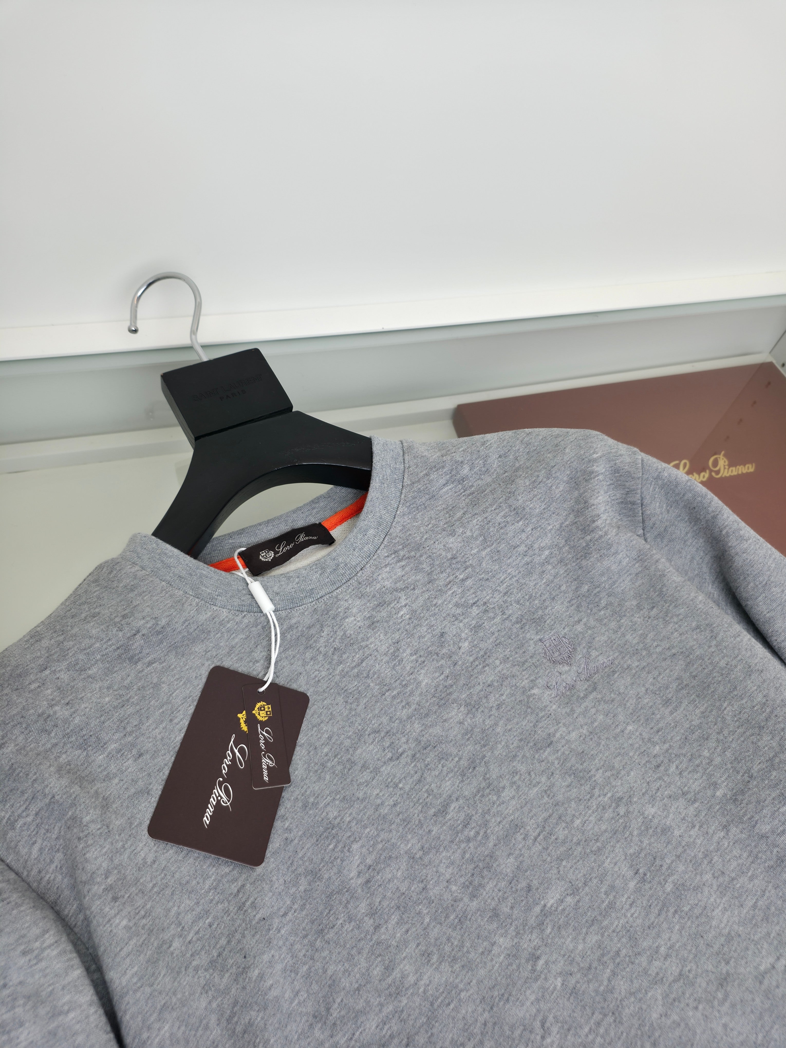 Grey and Dark Blue Jersey