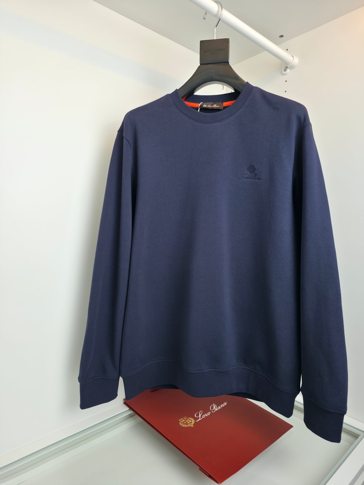 Grey and Dark Blue Jersey