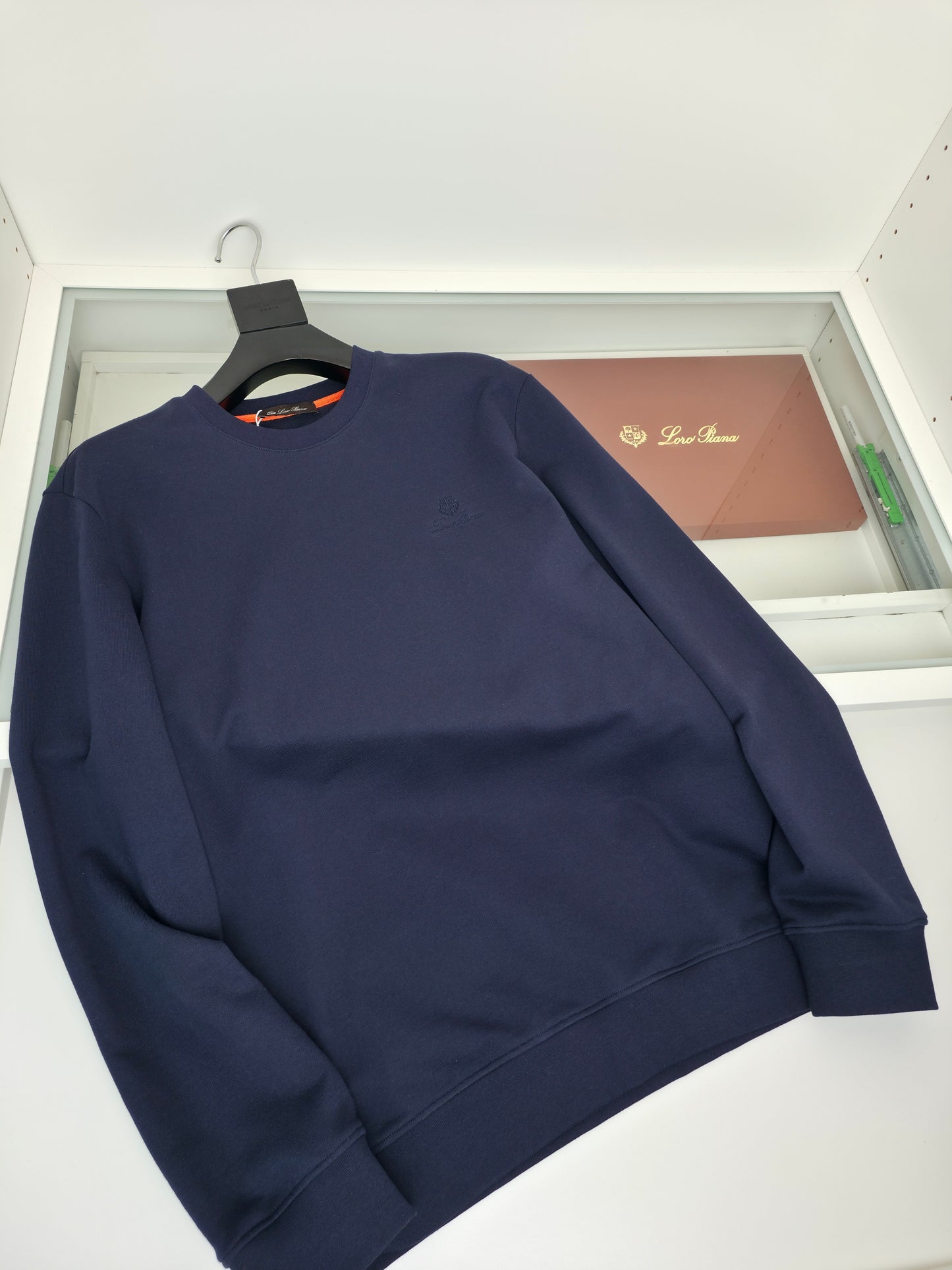 Grey and Dark Blue Jersey