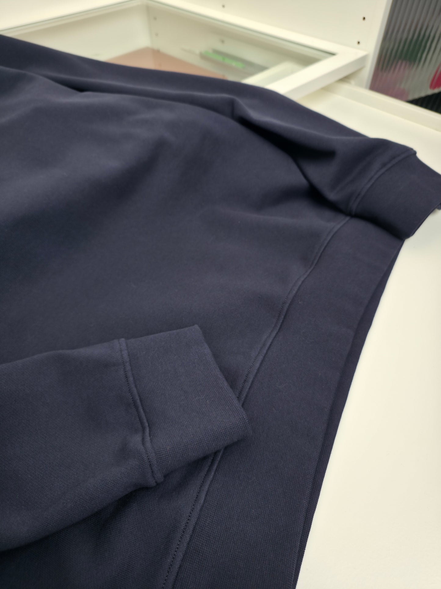 Grey and Dark Blue Jersey