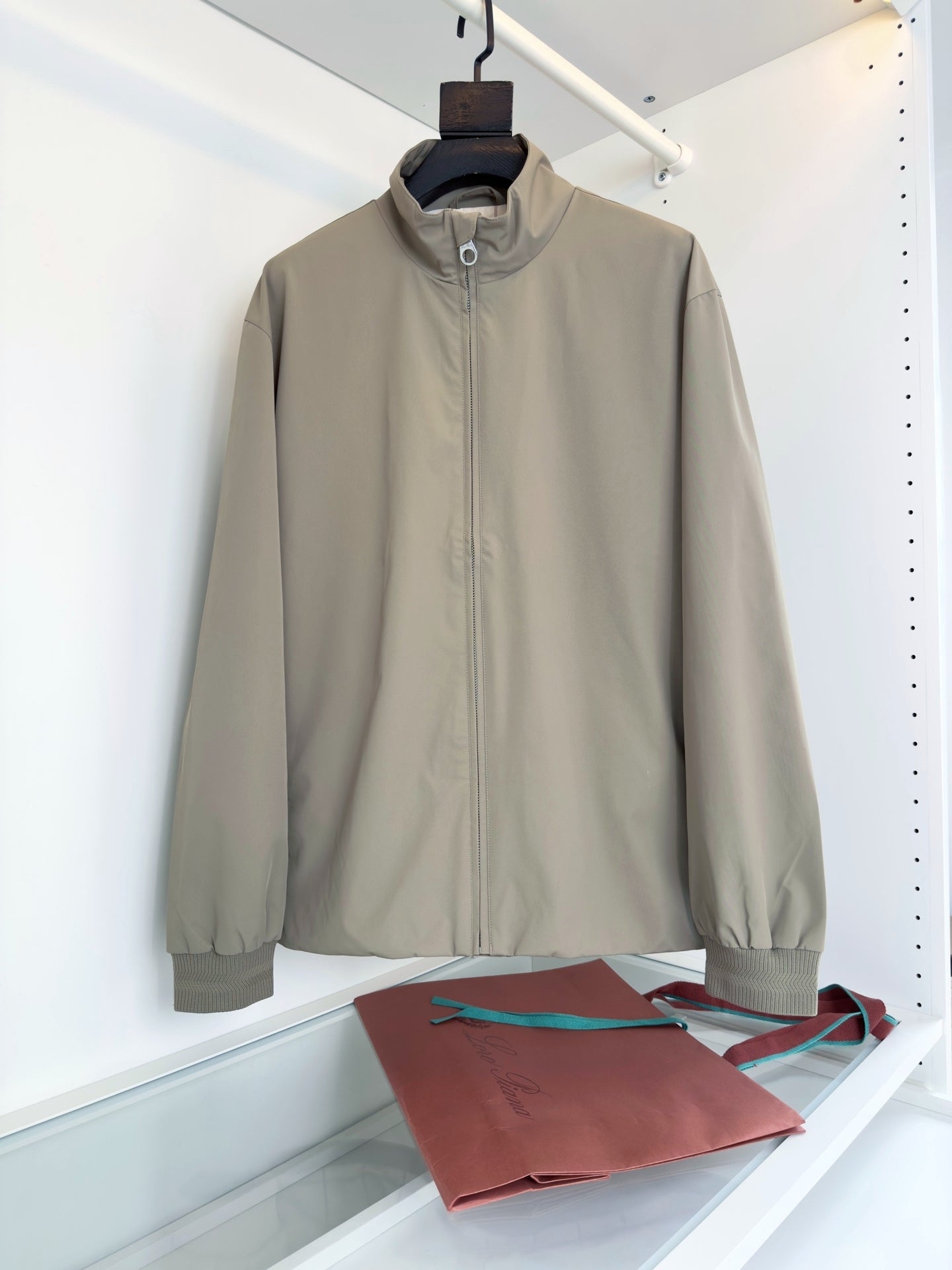 Light Green and Black Jacket