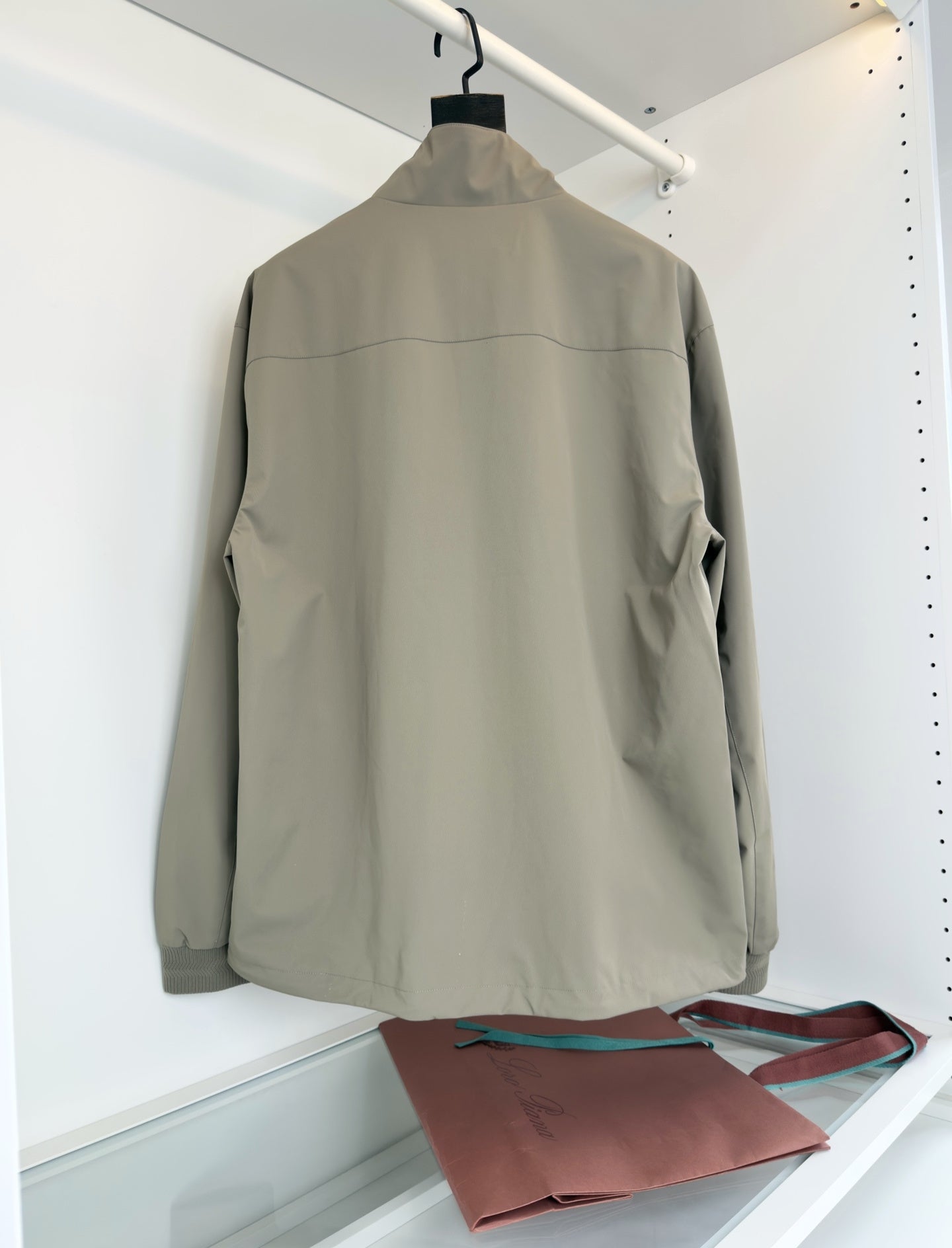 Light Green and Black Jacket