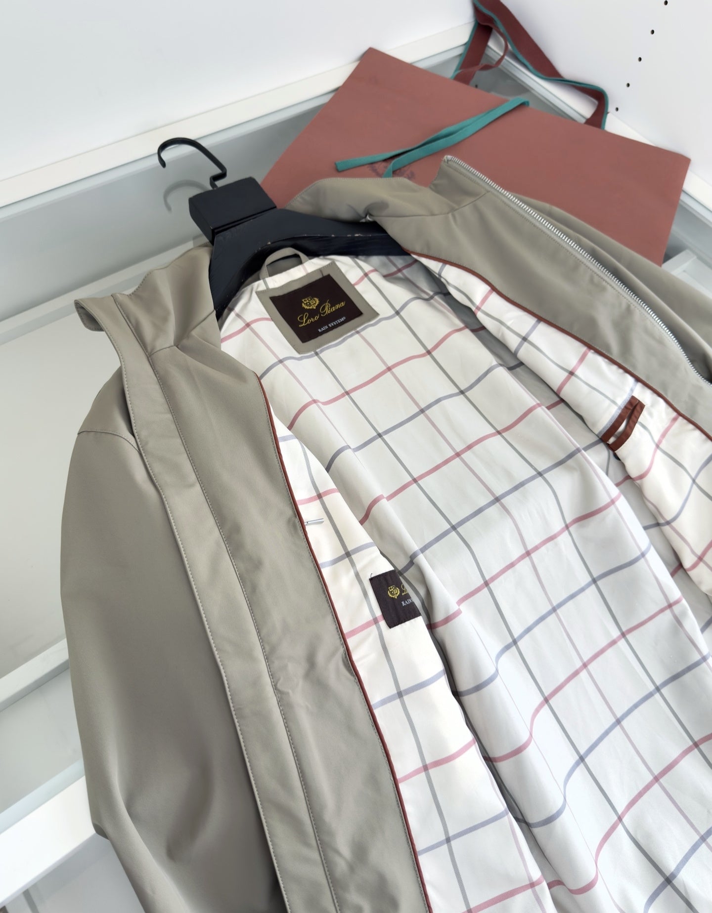 Light Green and Black Jacket