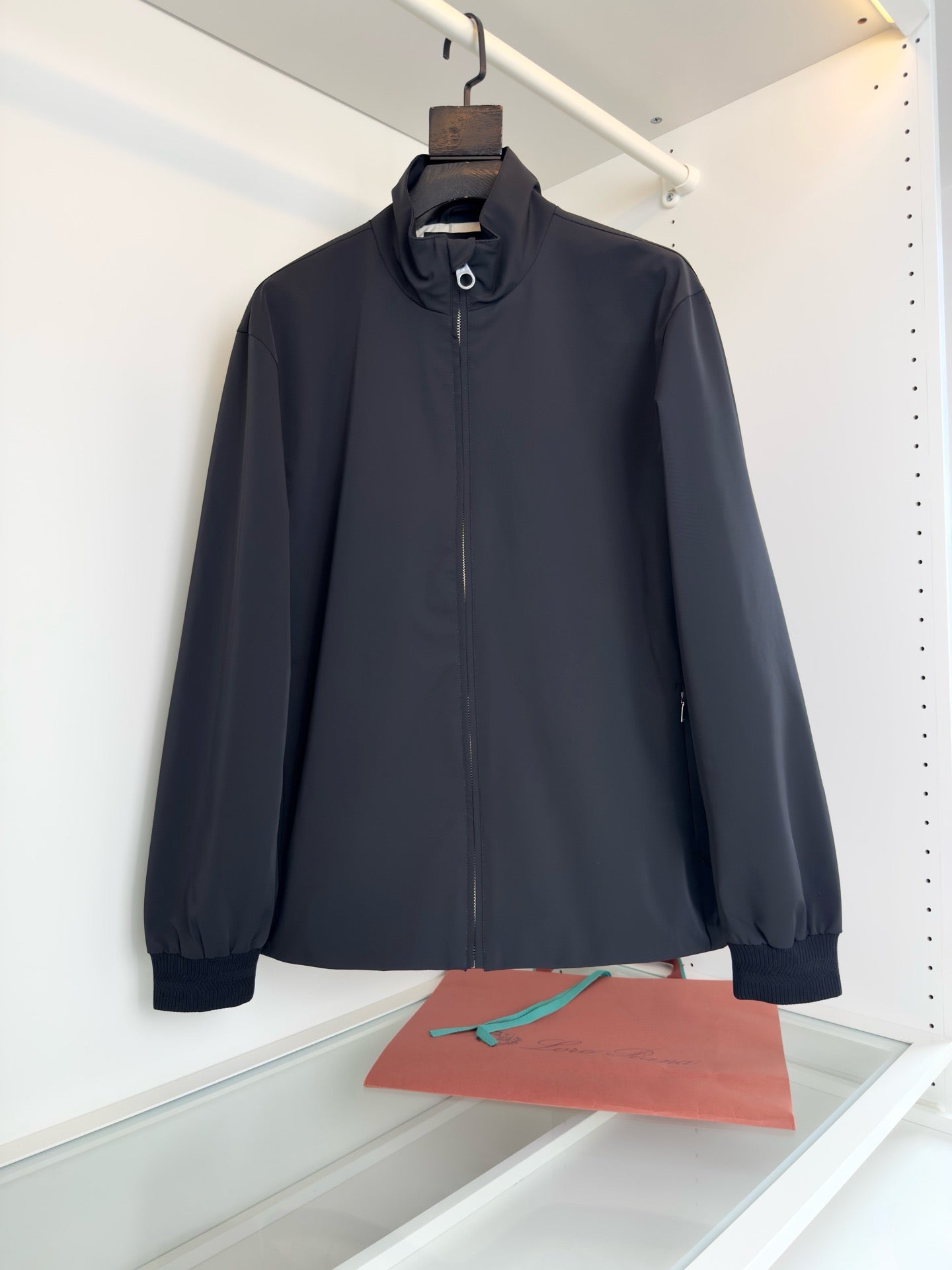 Light Green and Black Jacket