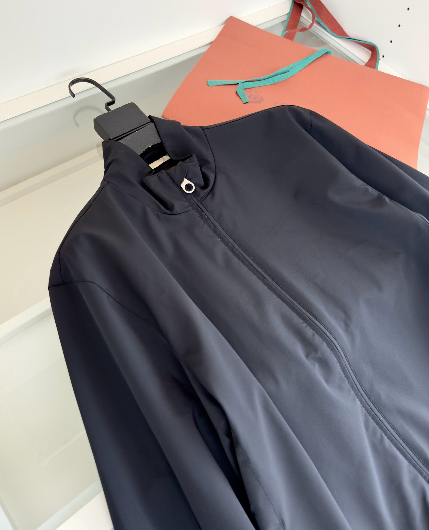 Light Green and Black Jacket