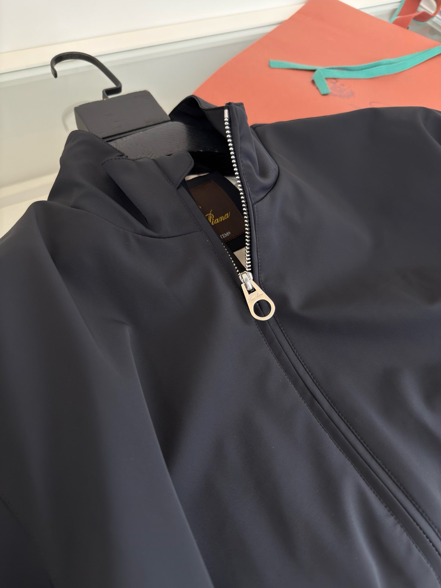 Light Green and Black Jacket