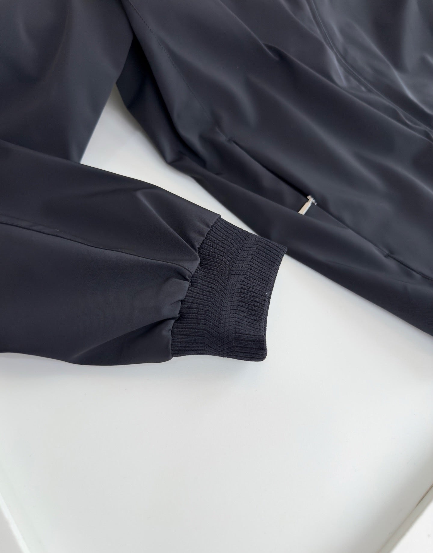 Light Green and Black Jacket