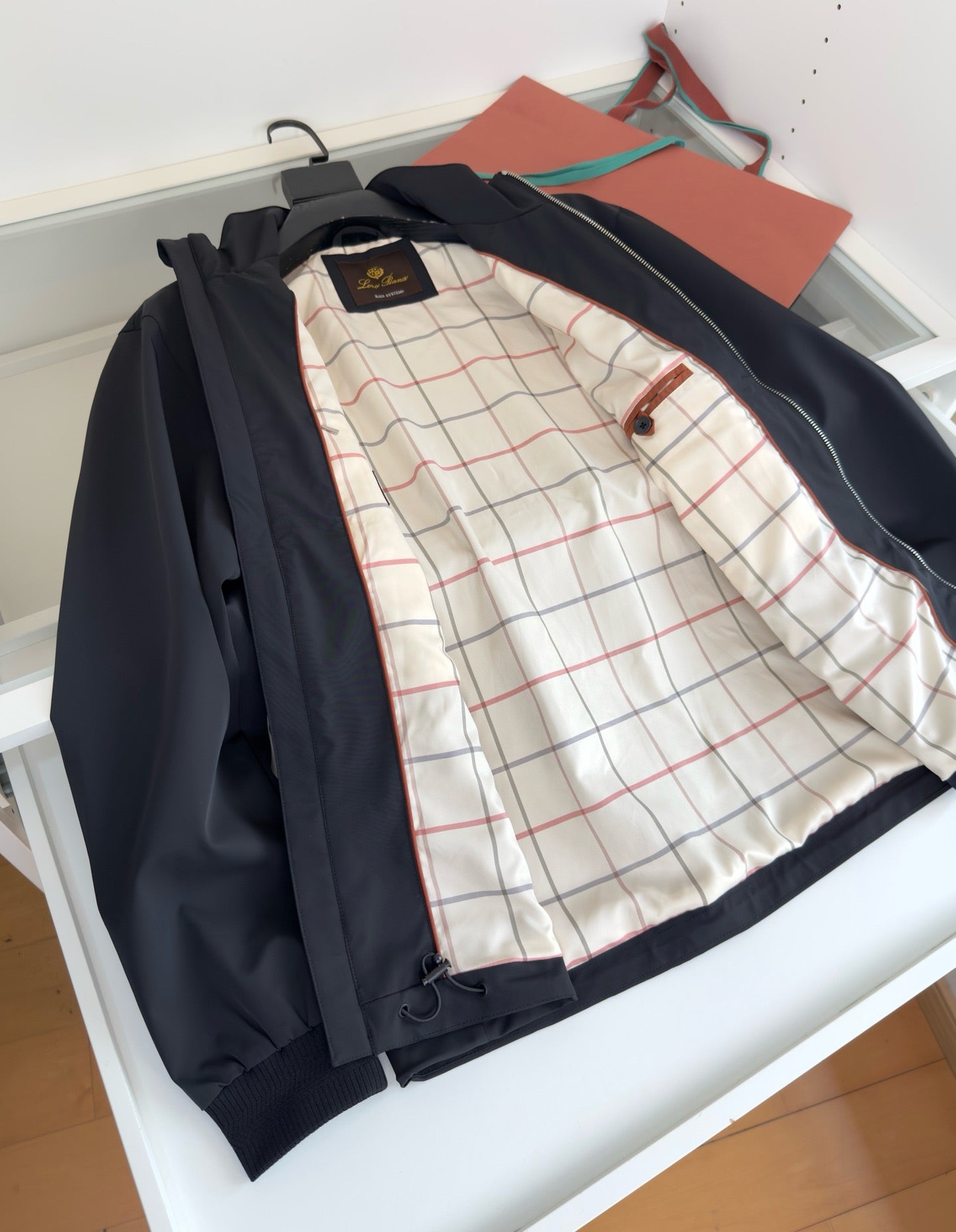 Light Green and Black Jacket