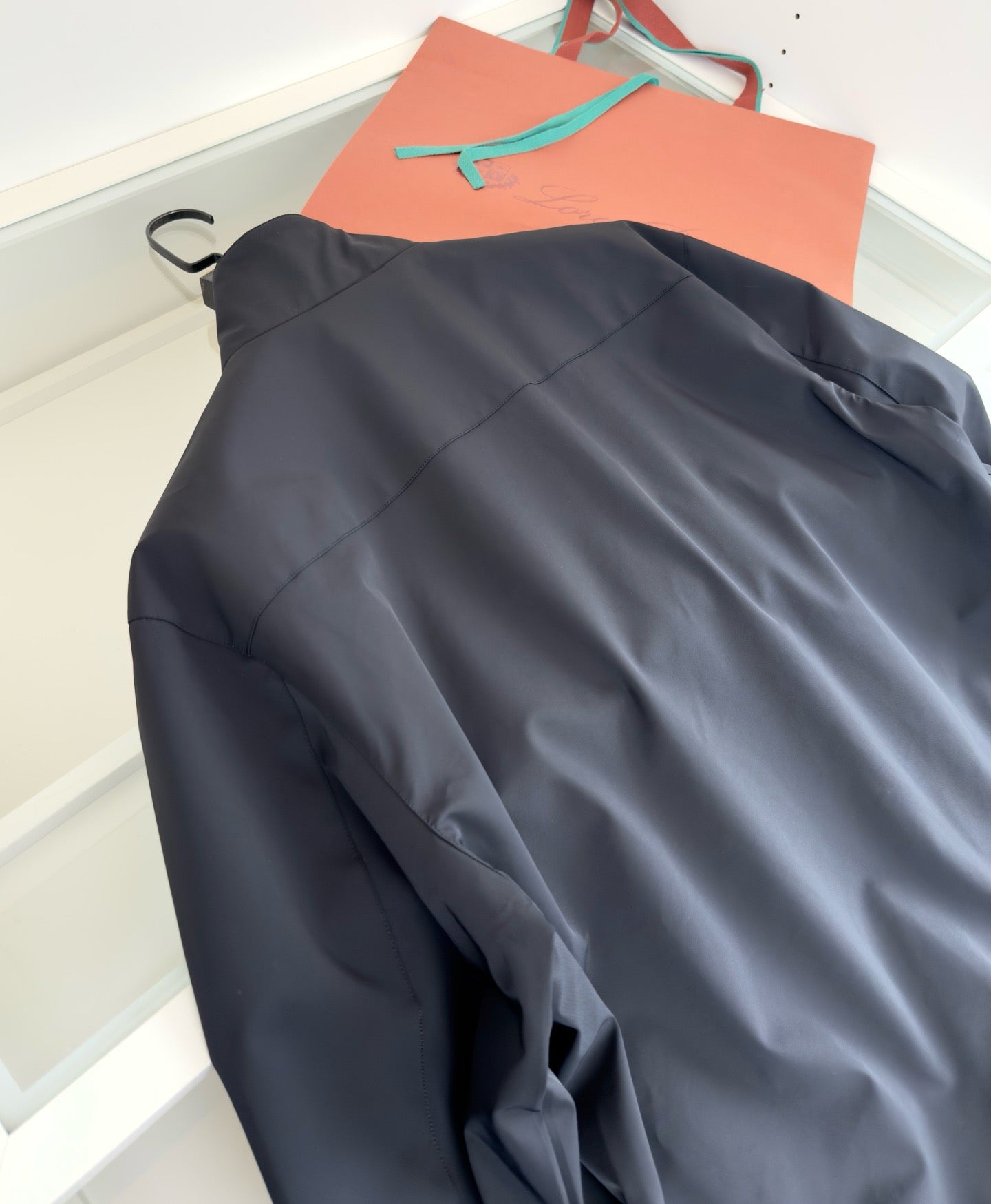 Light Green and Black Jacket