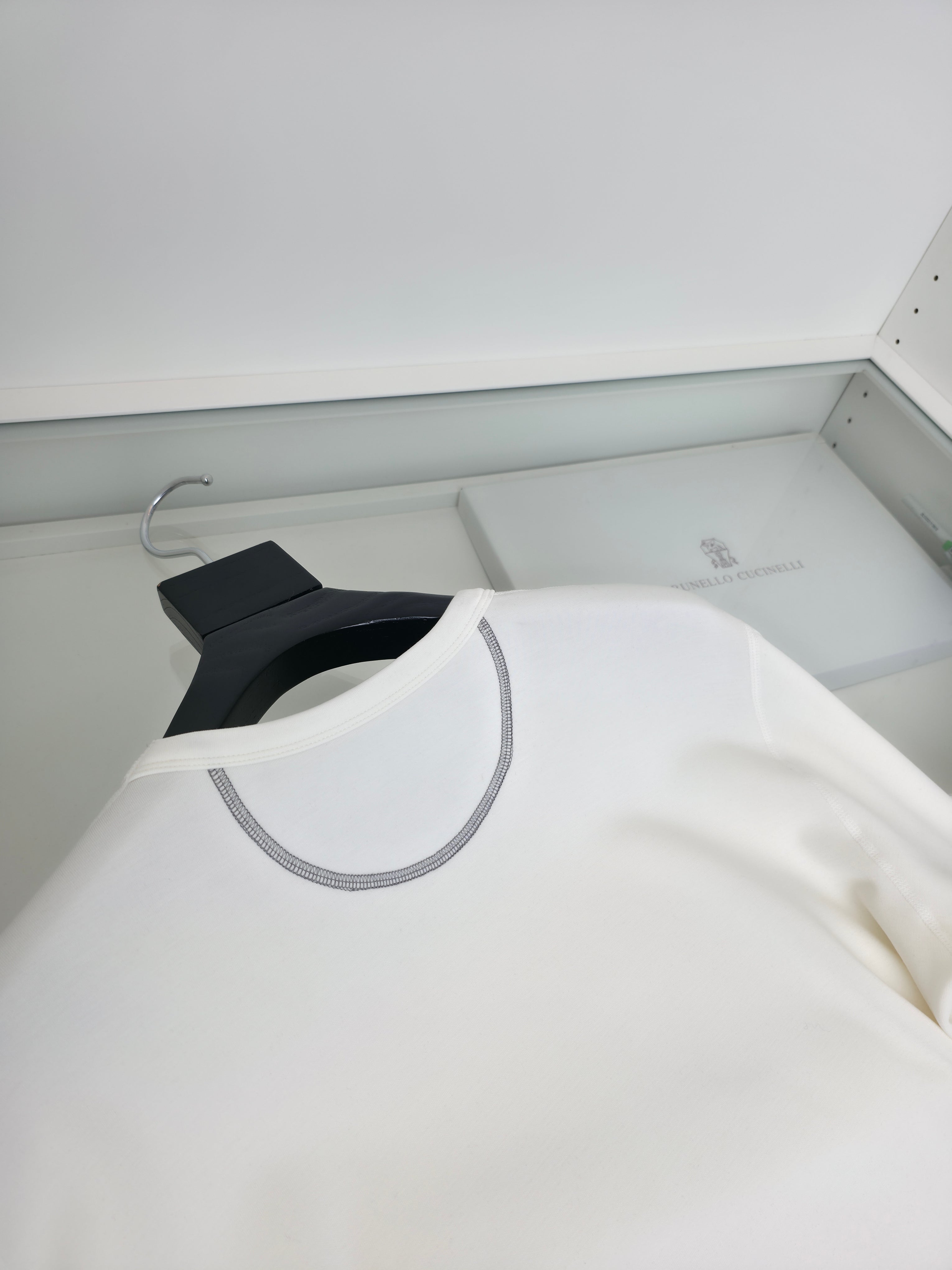 White Jersey and Pant Suit