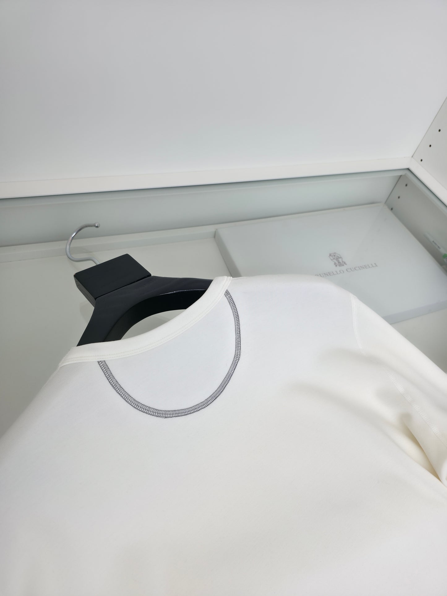 White Jersey and Pant Suit