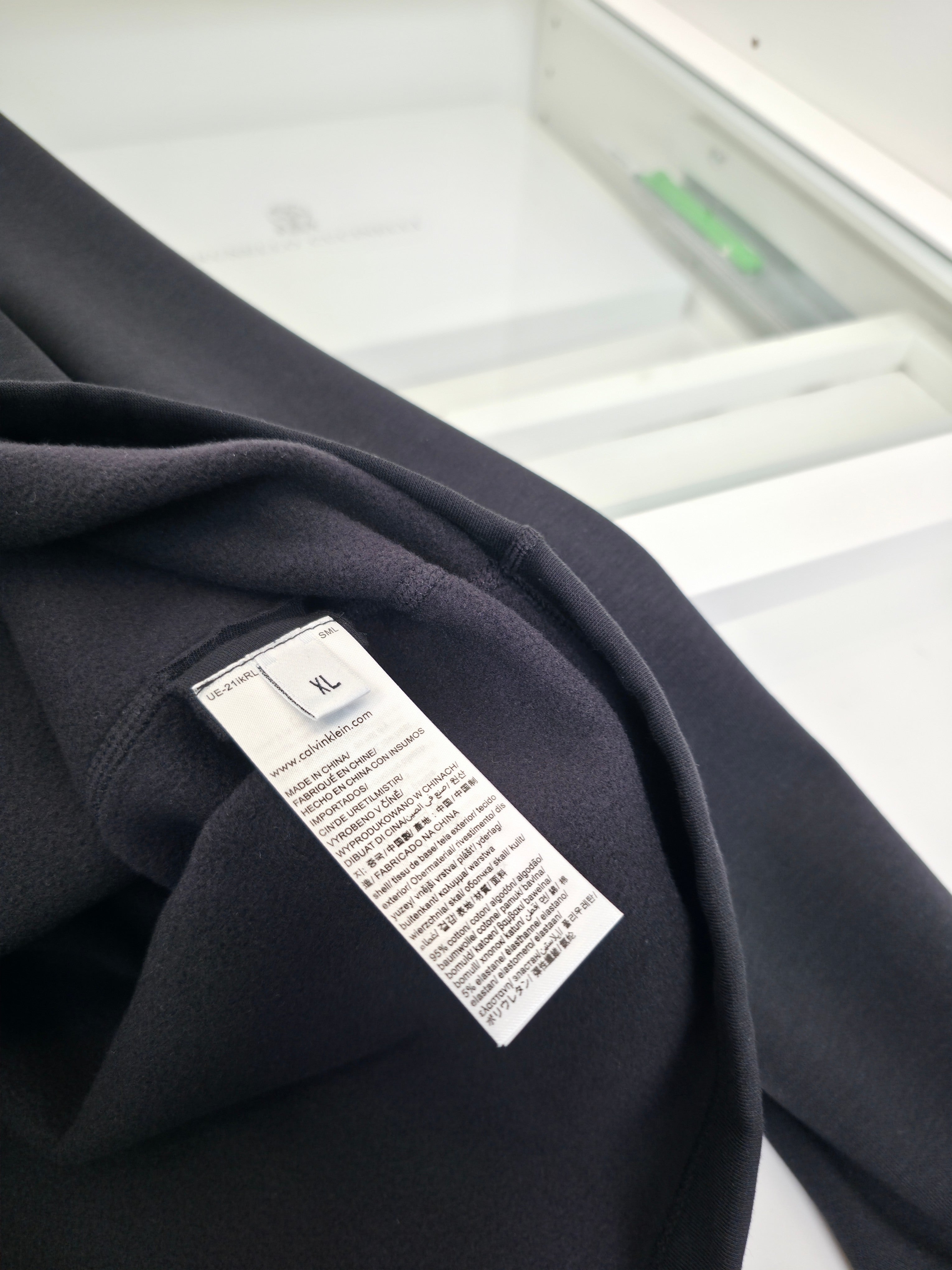 Black Jersey and Pant Suit