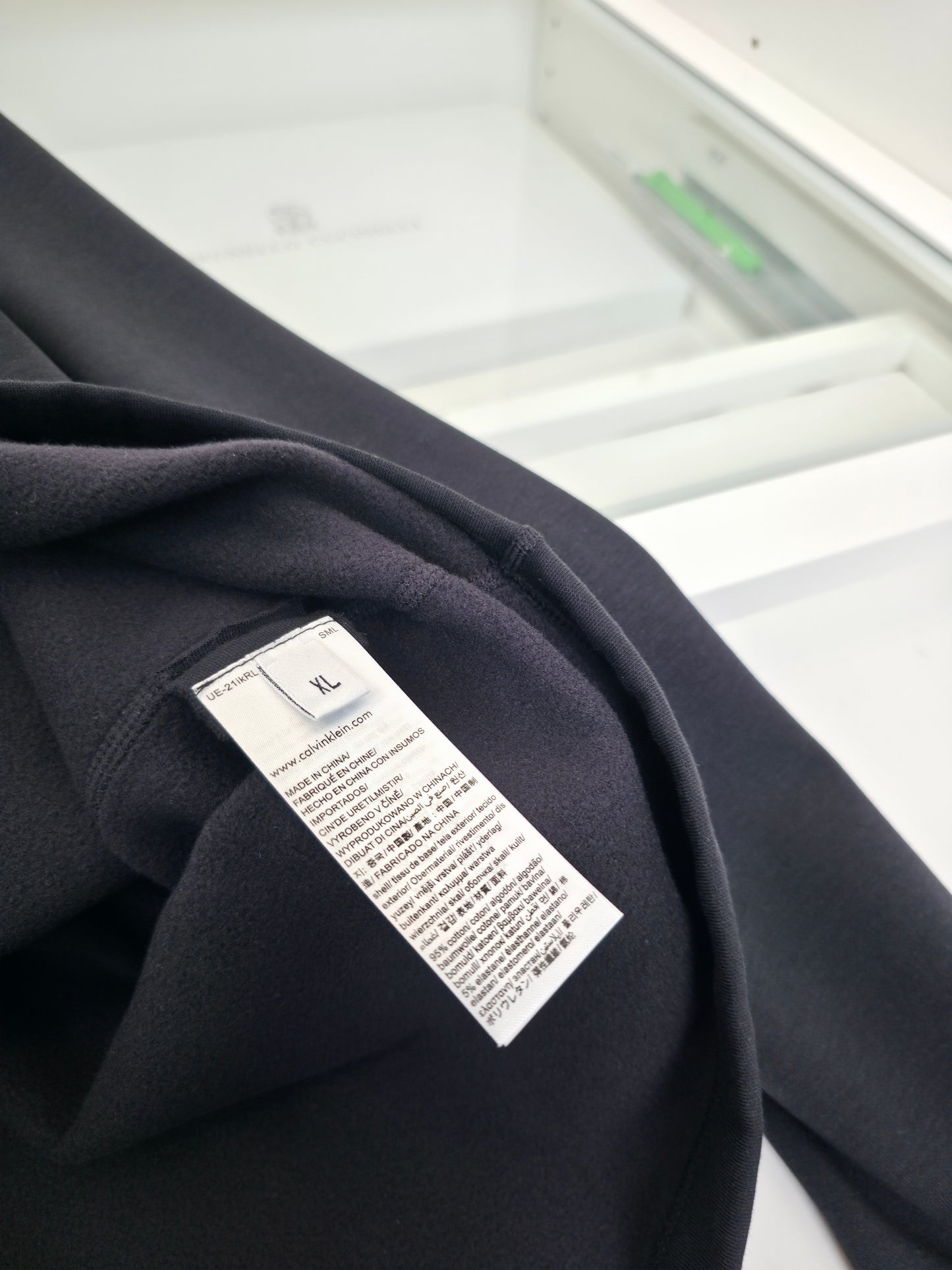 Black Jersey and Pant Suit