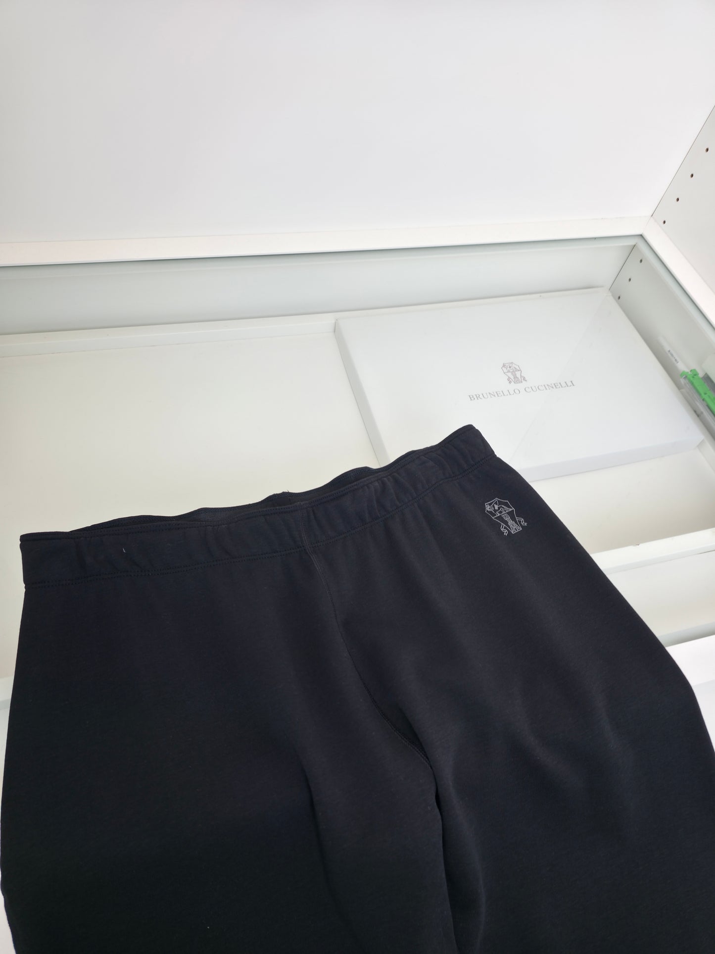 Black Jersey and Pant Suit