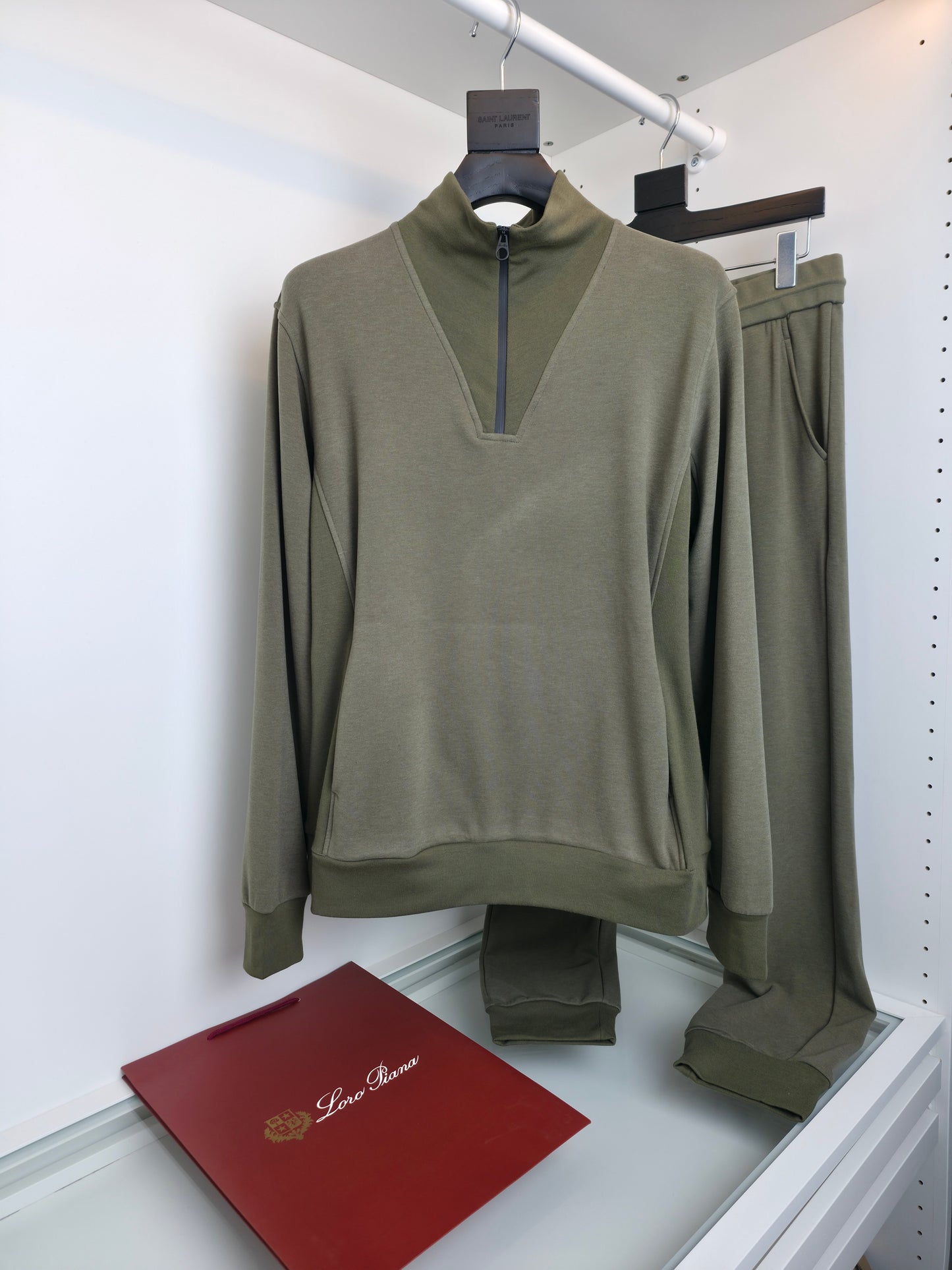 Multi-Colors Jersey and Pant Suit