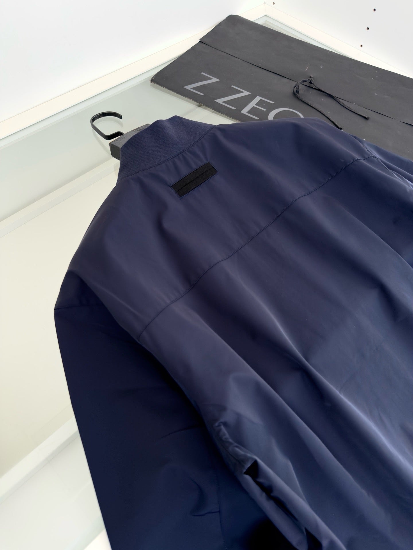 Dark Blue and Grey Jacket