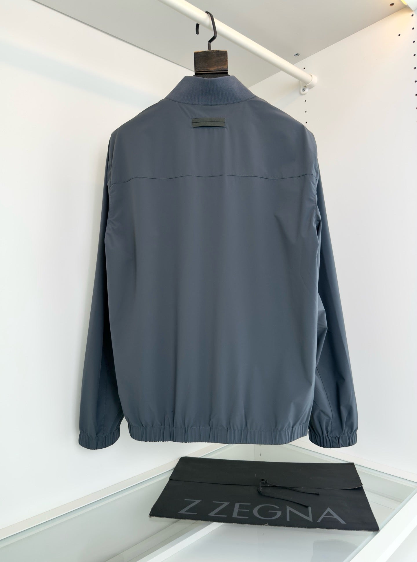 Dark Blue and Grey Jacket