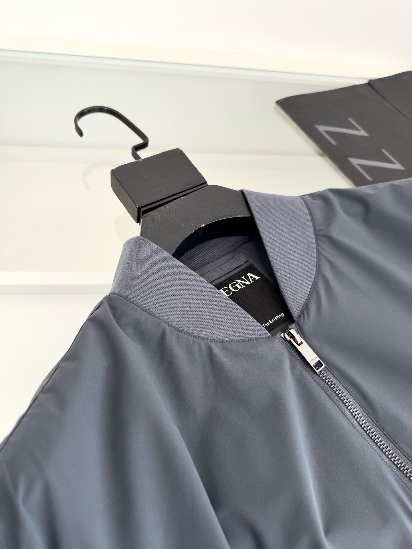 Dark Blue and Grey Jacket