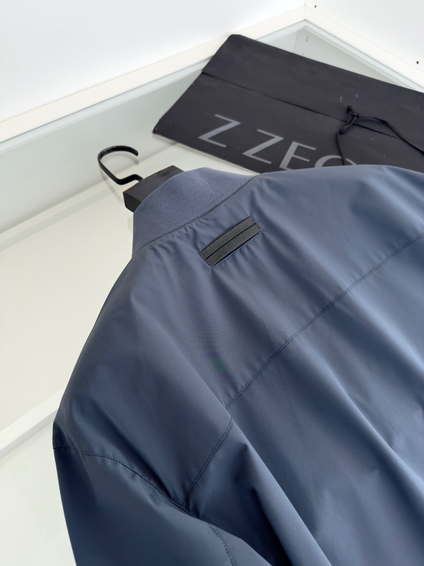 Dark Blue and Grey Jacket