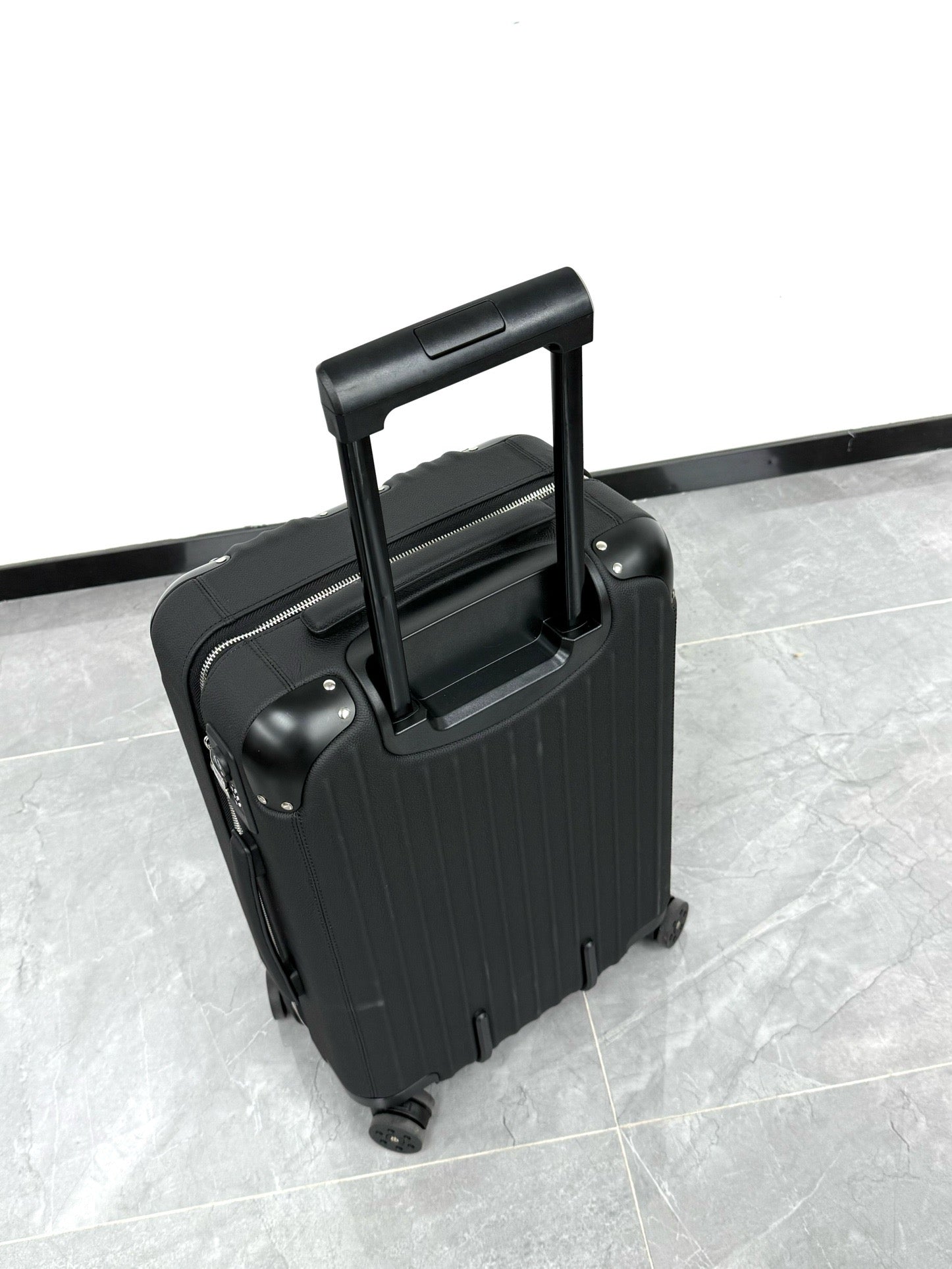 Black and Green Suitcase