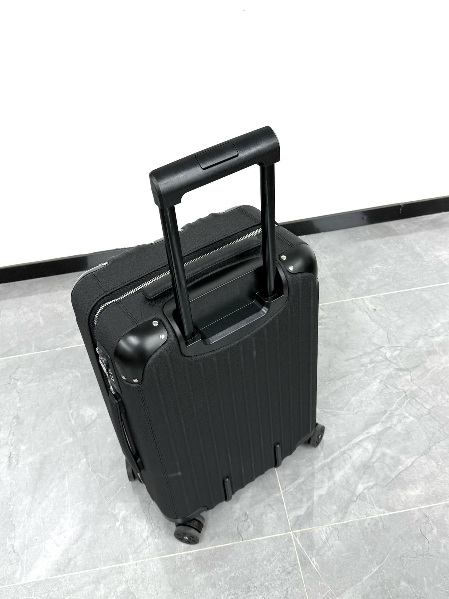 Black and Green Suitcase