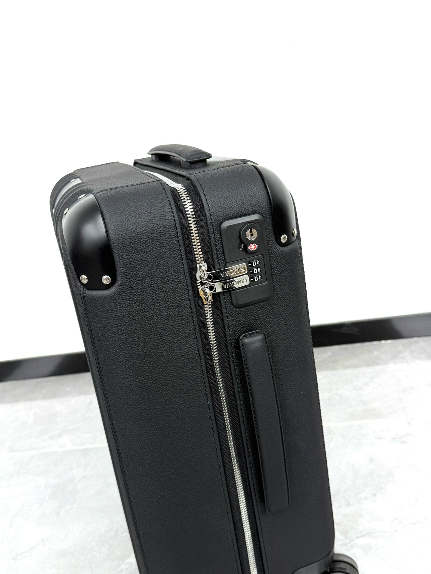 Black and Green Suitcase