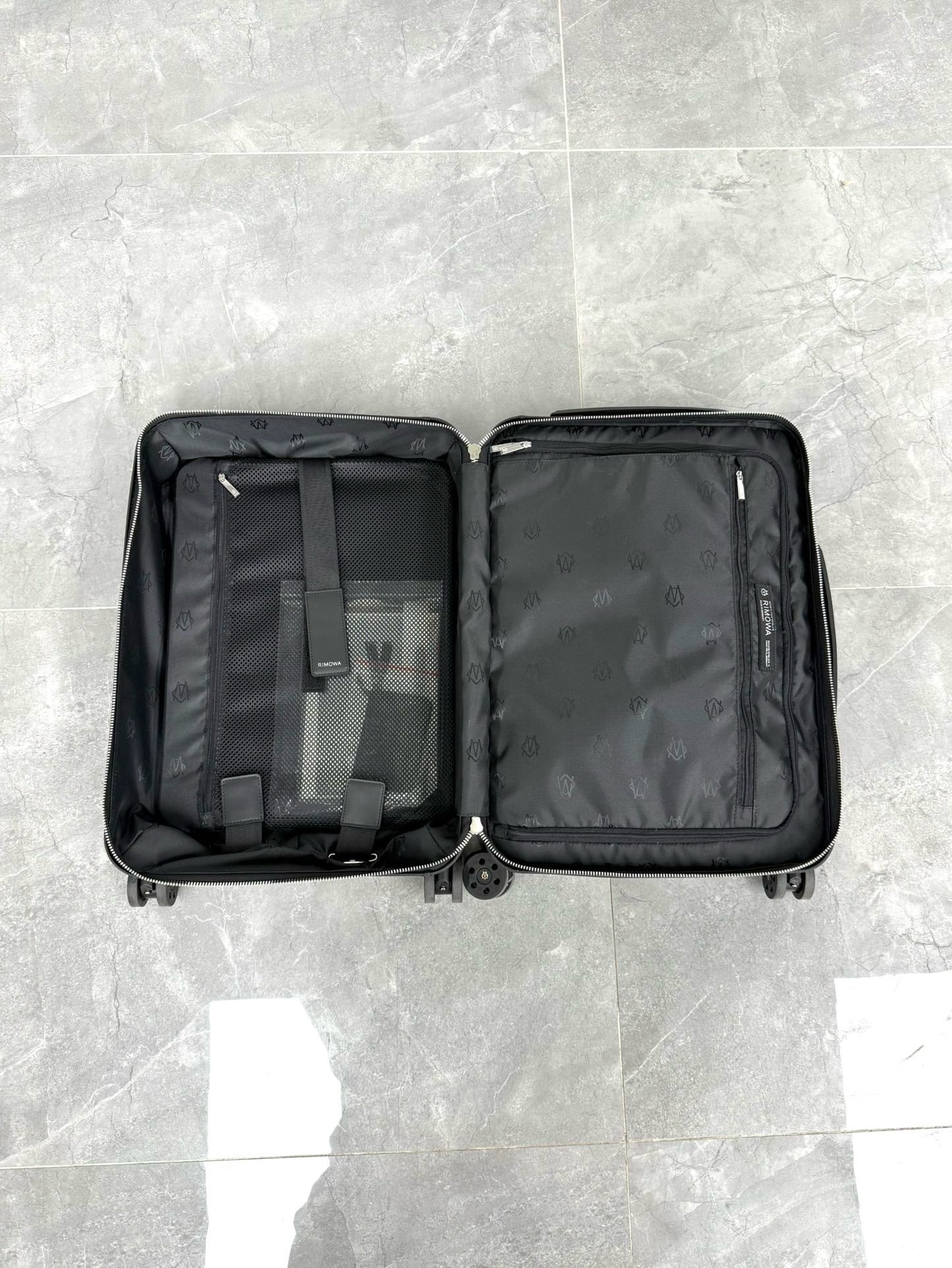 Black and Green Suitcase