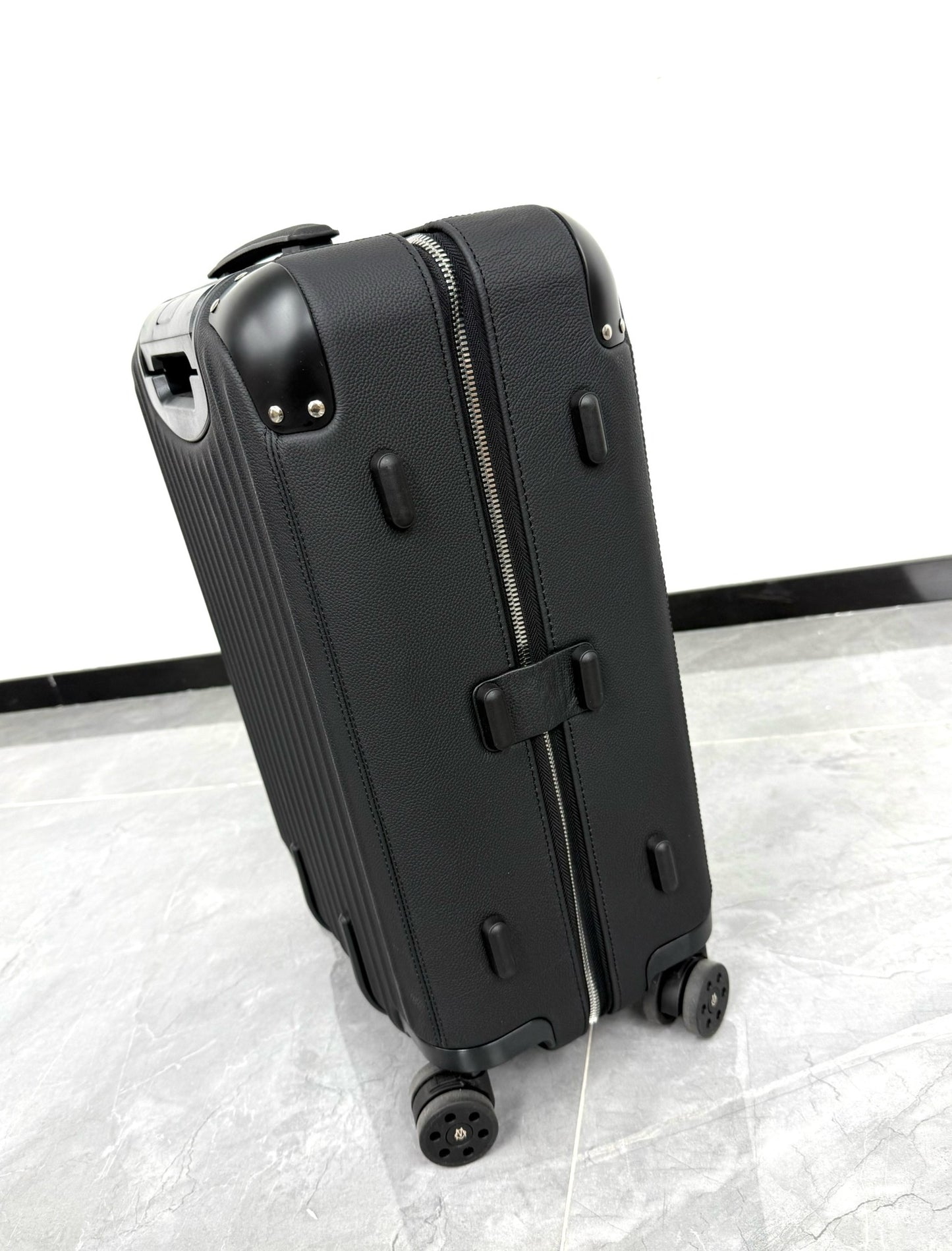 Black and Green Suitcase