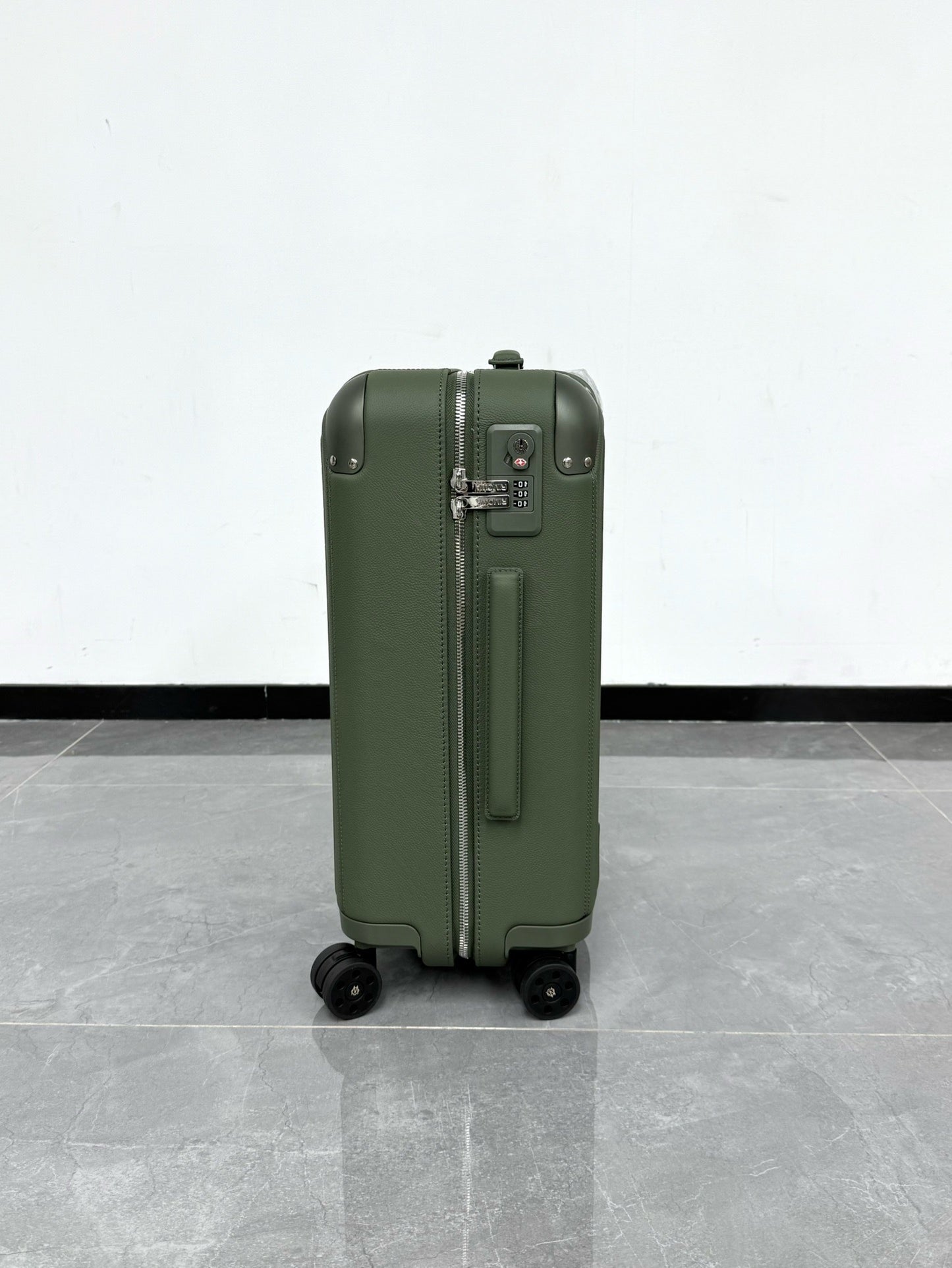 Black and Green Suitcase