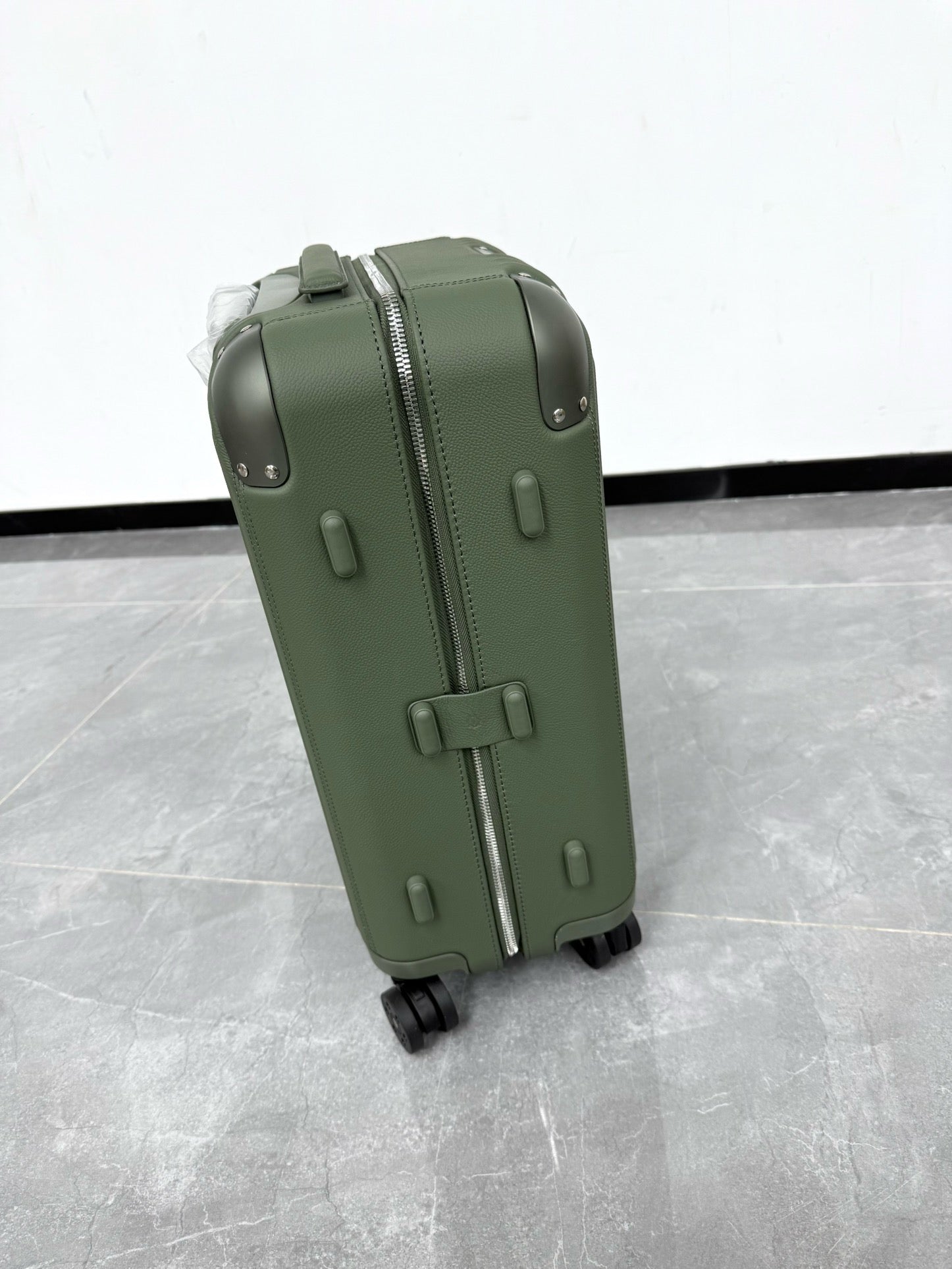 Black and Green Suitcase