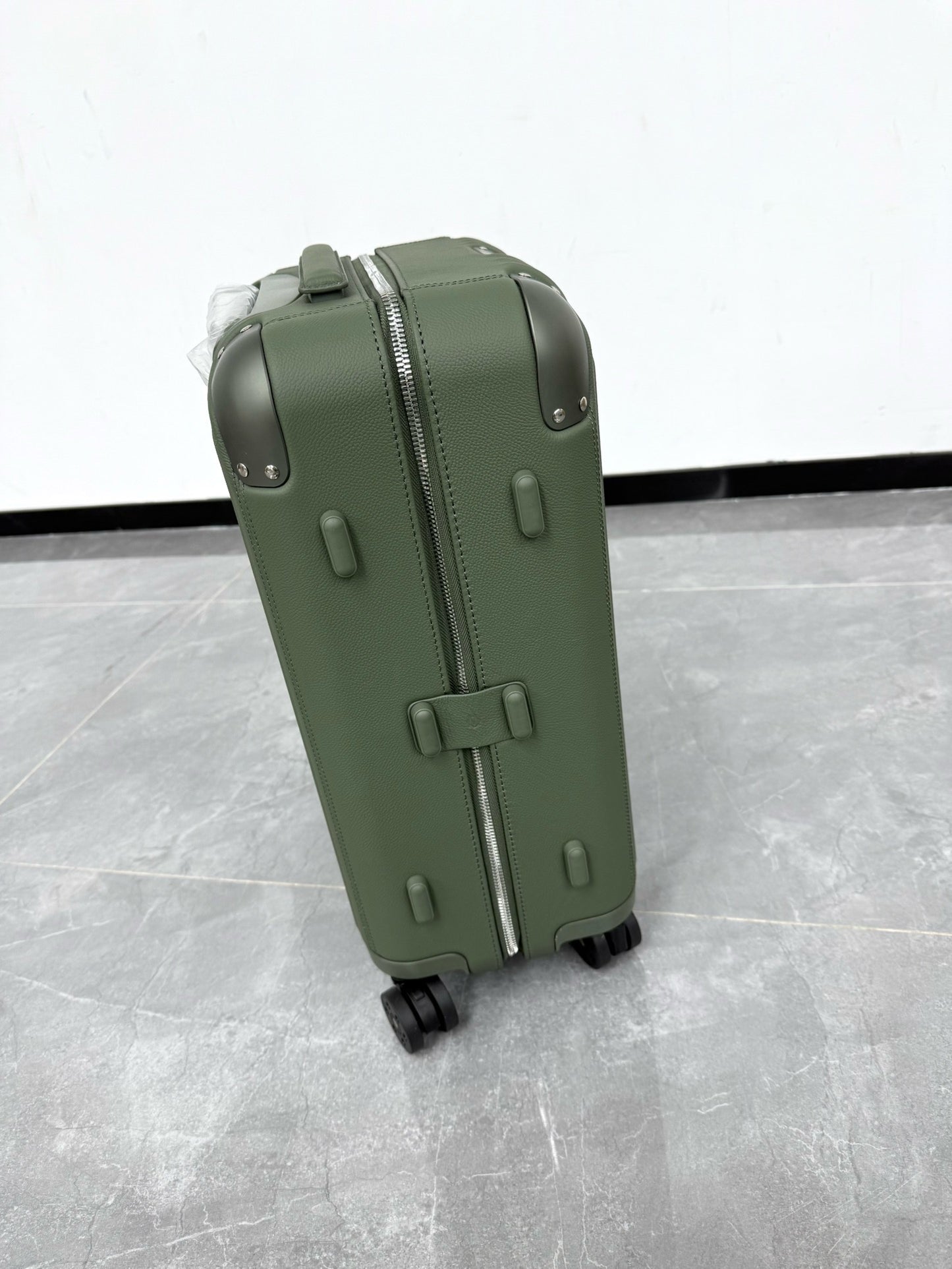 Black and Green Suitcase