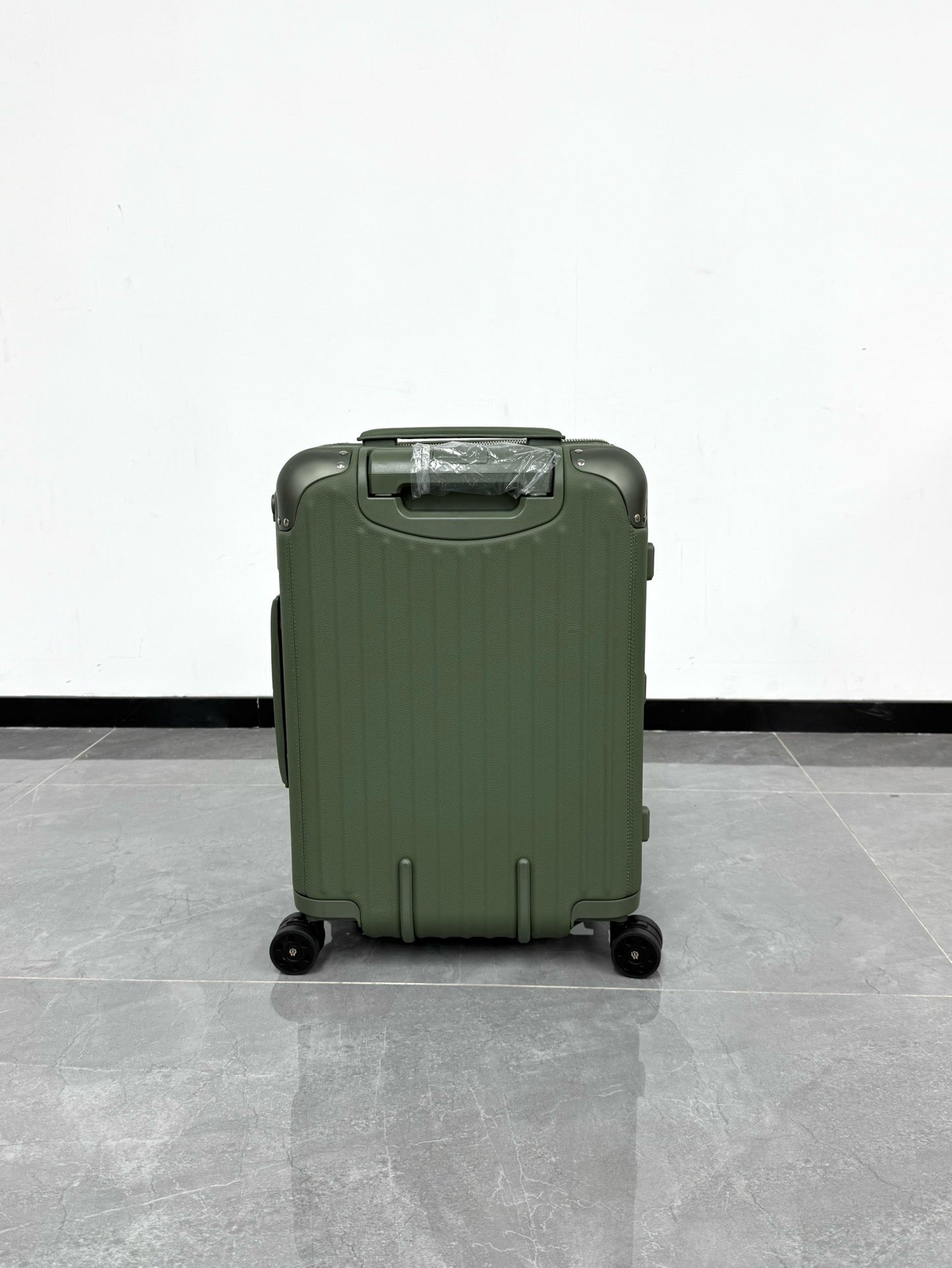 Black and Green Suitcase