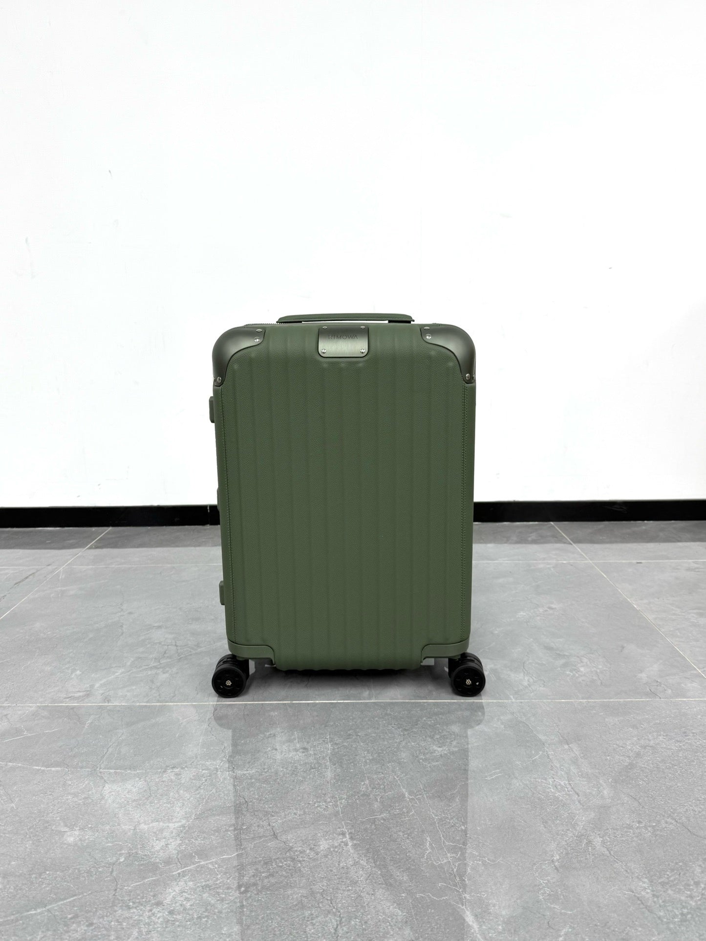 Black and Green Suitcase