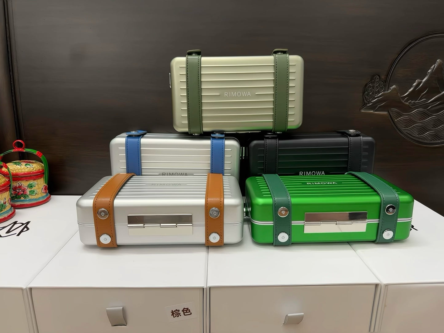 Multi-Colors Suitcase