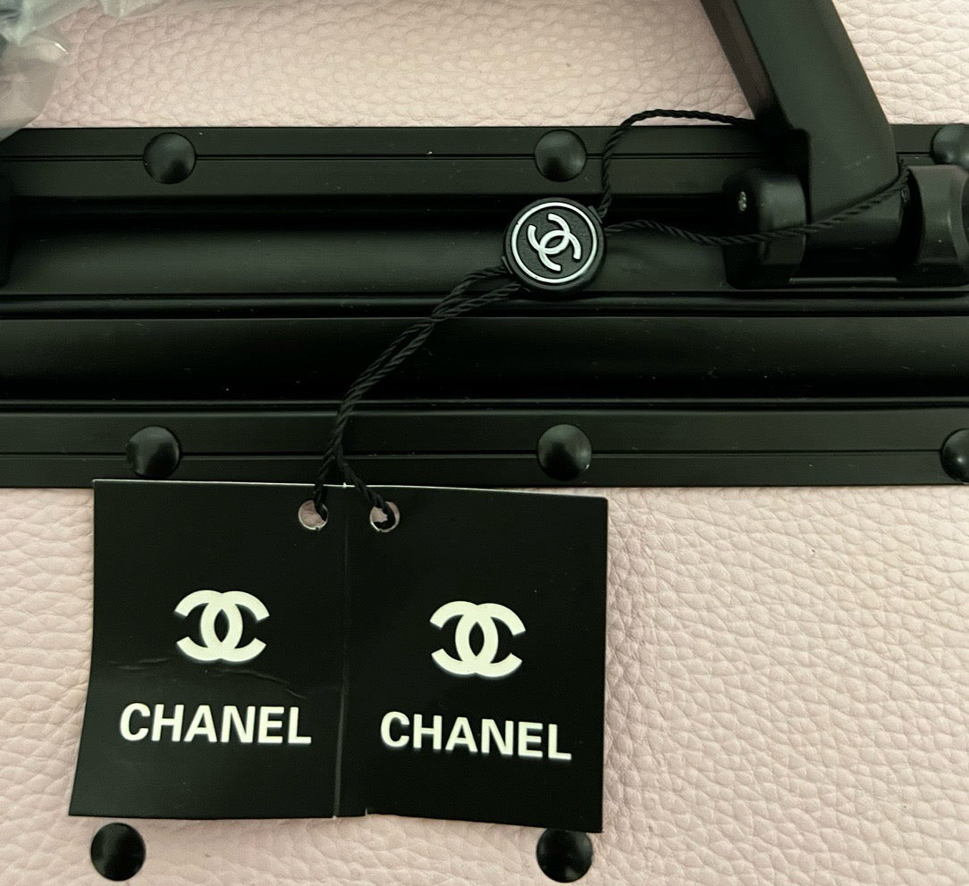 Black and Pink Suitcase