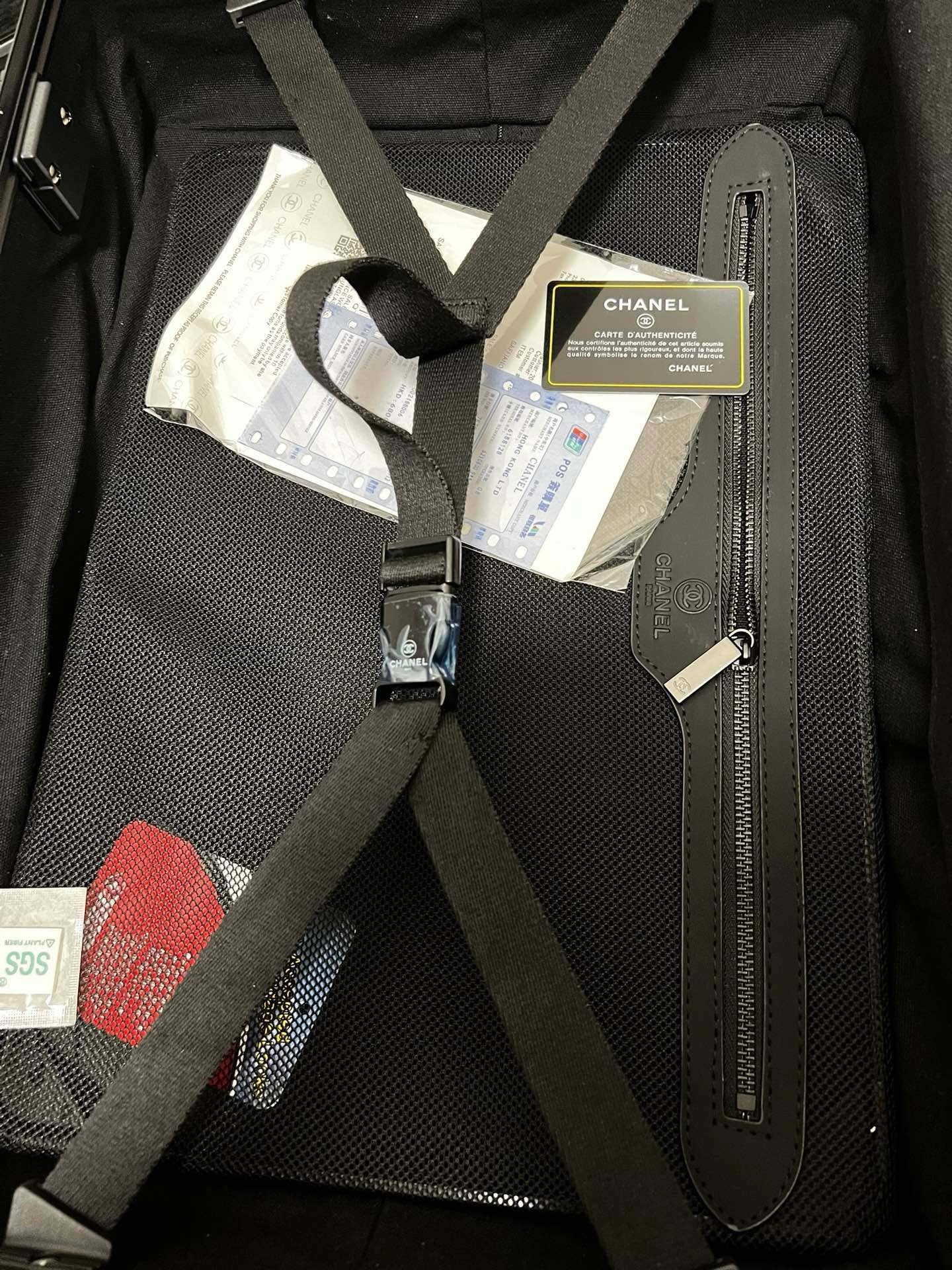 Black and Pink Suitcase