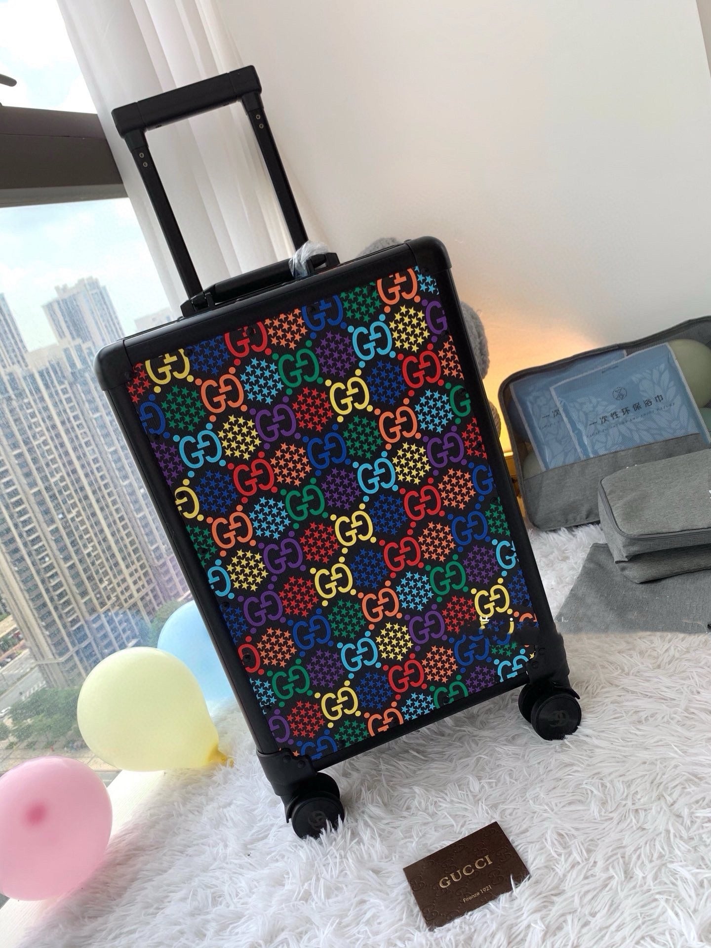 Multi-Colors Suitcase