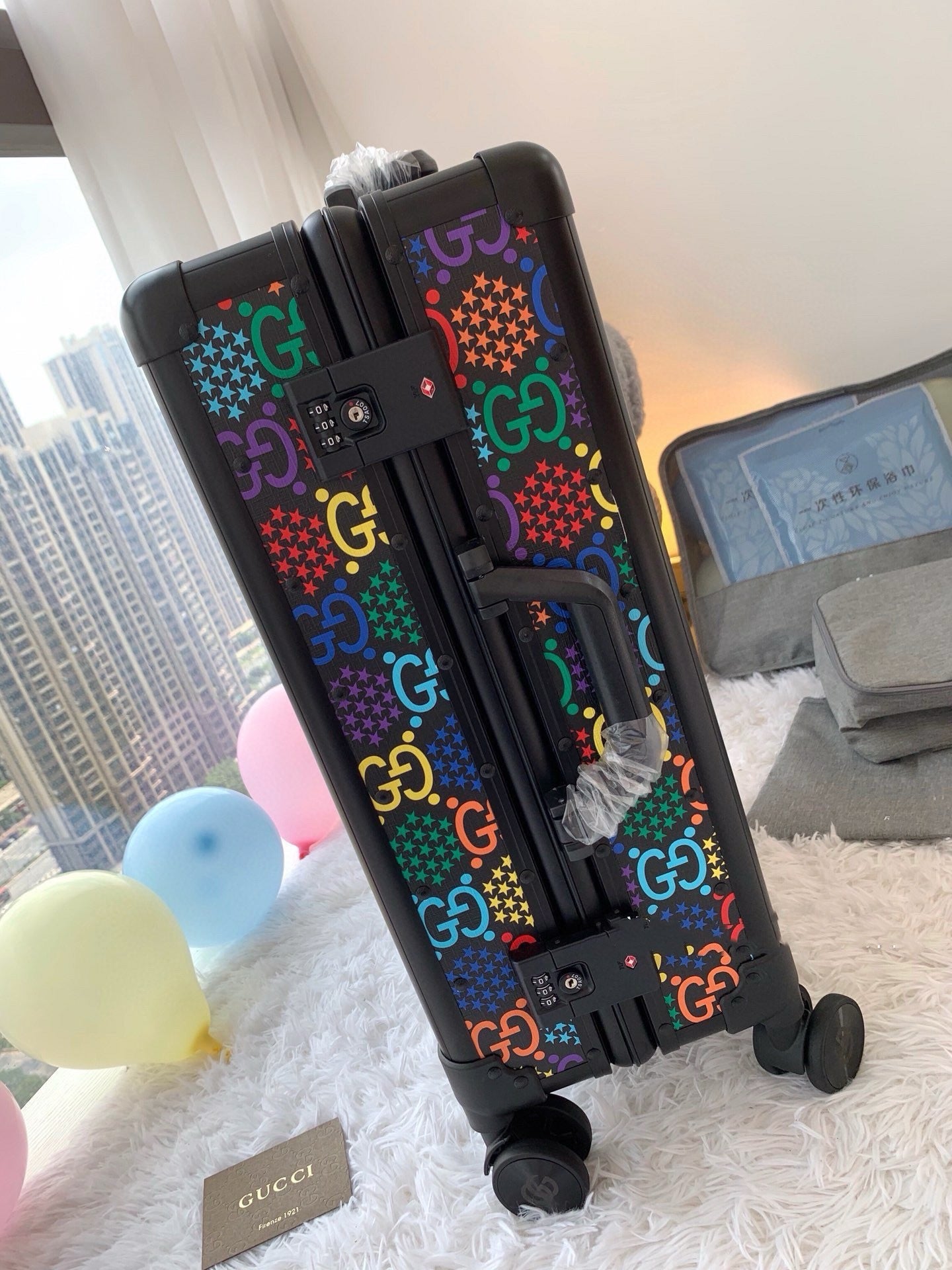Multi-Colors Suitcase