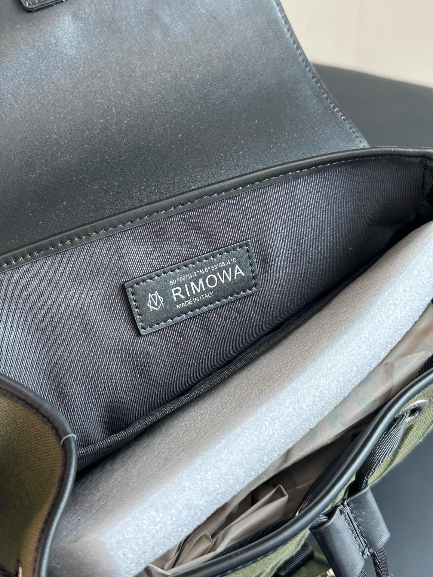 Green and Blue Backpack