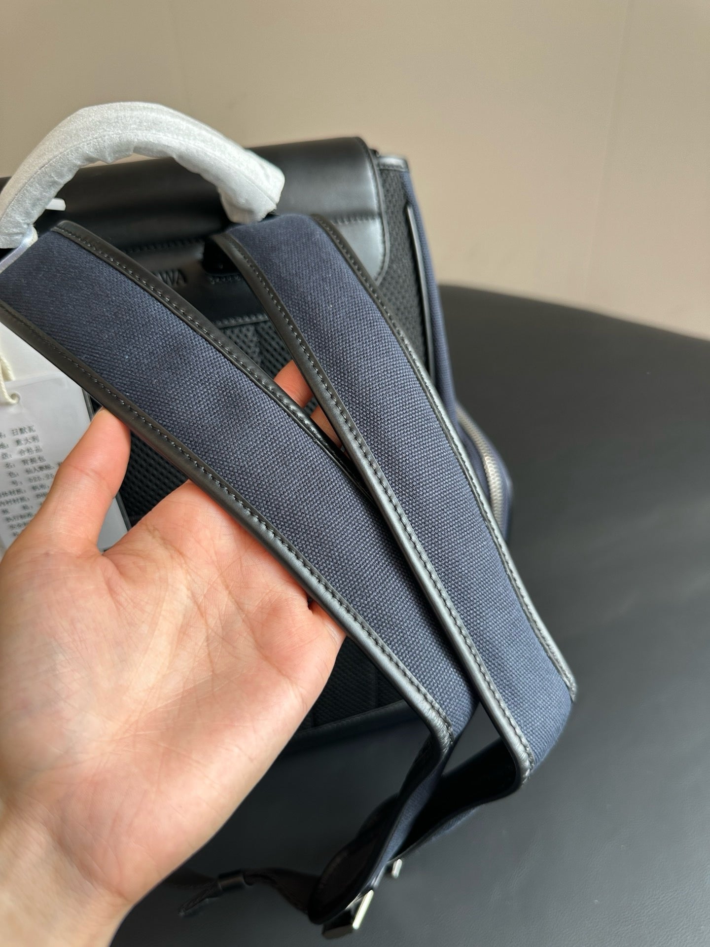 Green and Blue Backpack