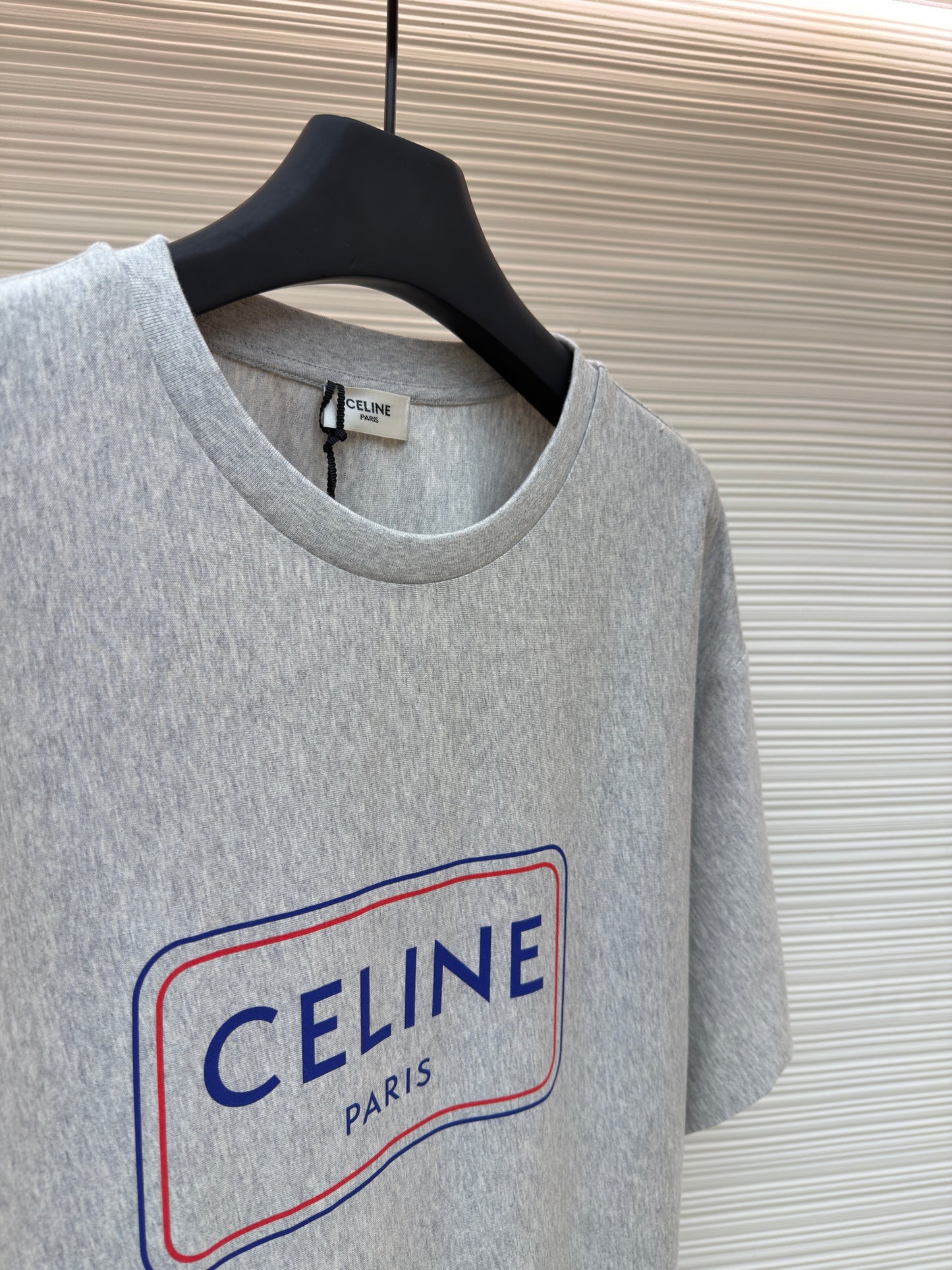 Grey and White T-Shirt