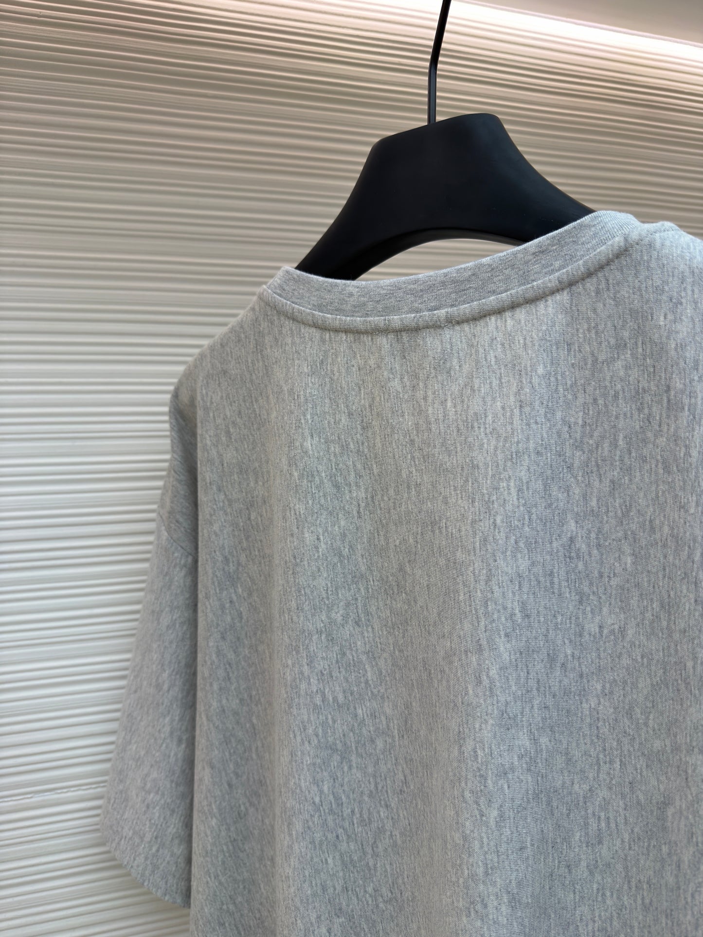 Grey and White T-Shirt