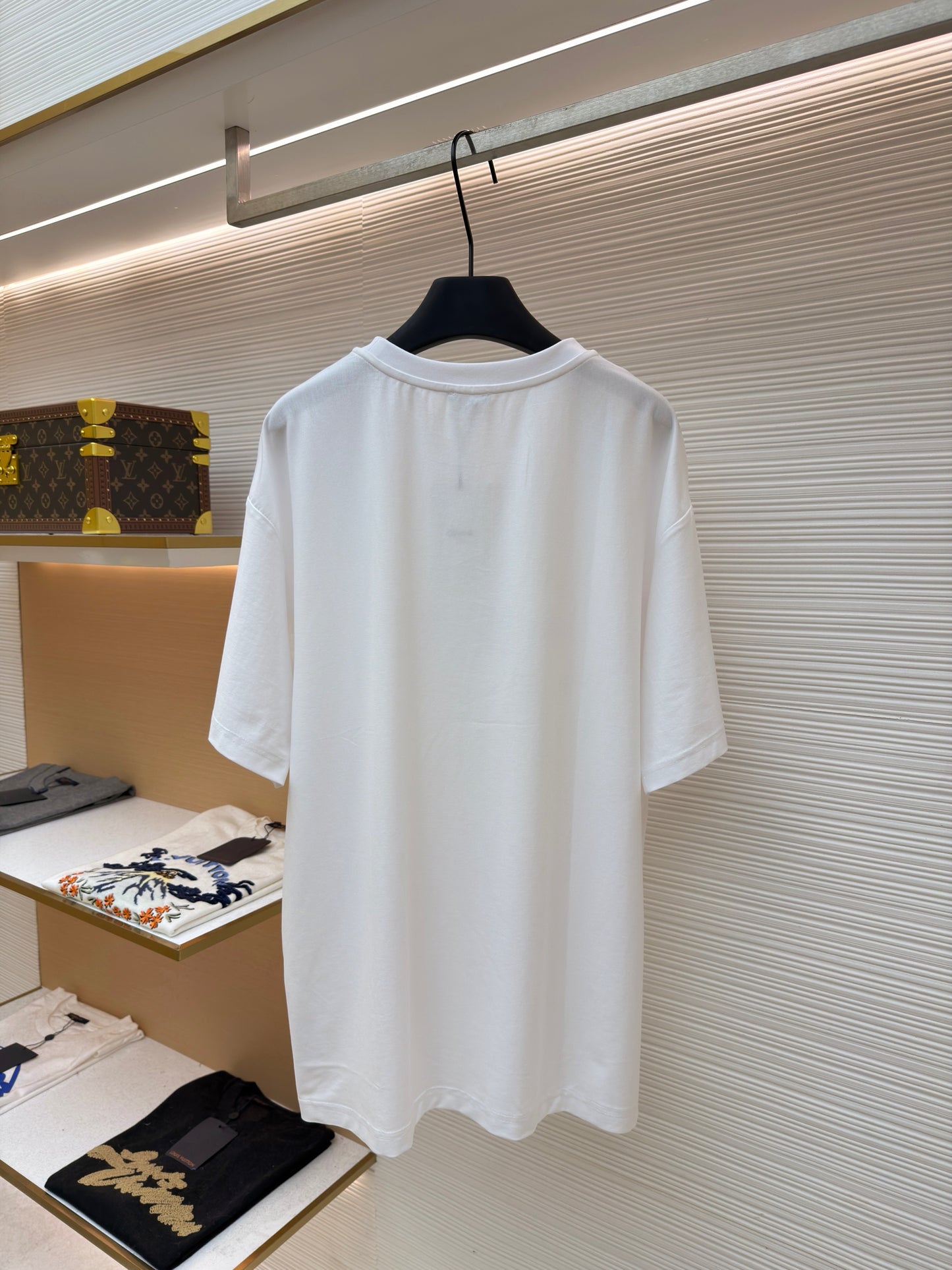 Grey and White T-Shirt