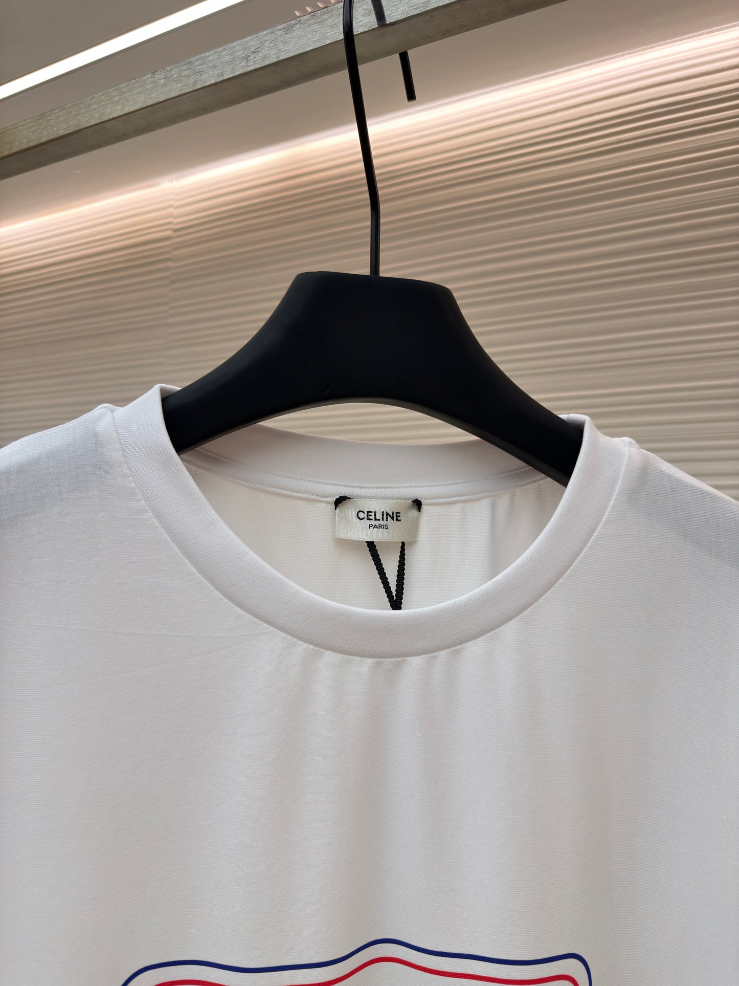 Grey and White T-Shirt