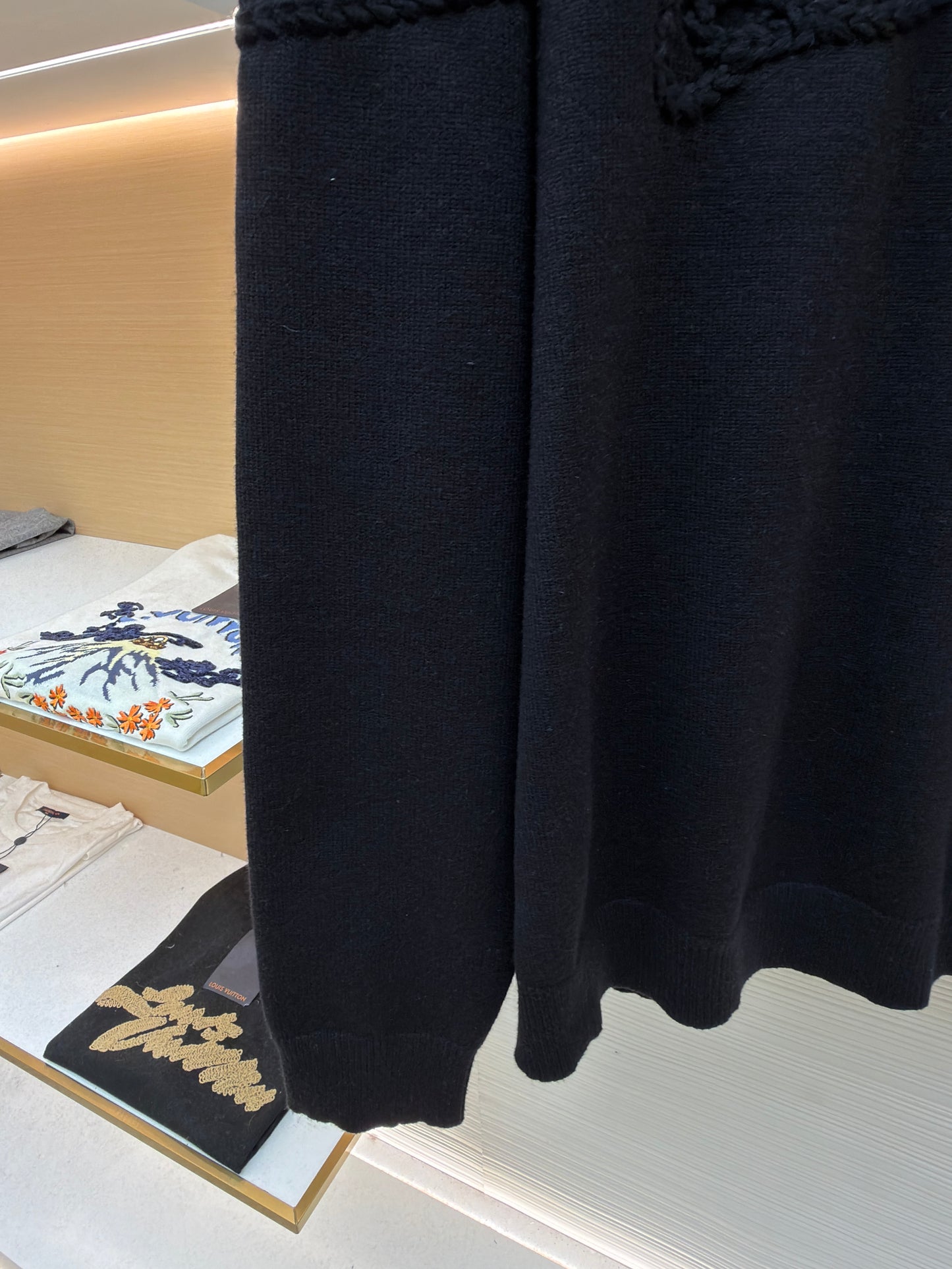 Black and Cream Jersey