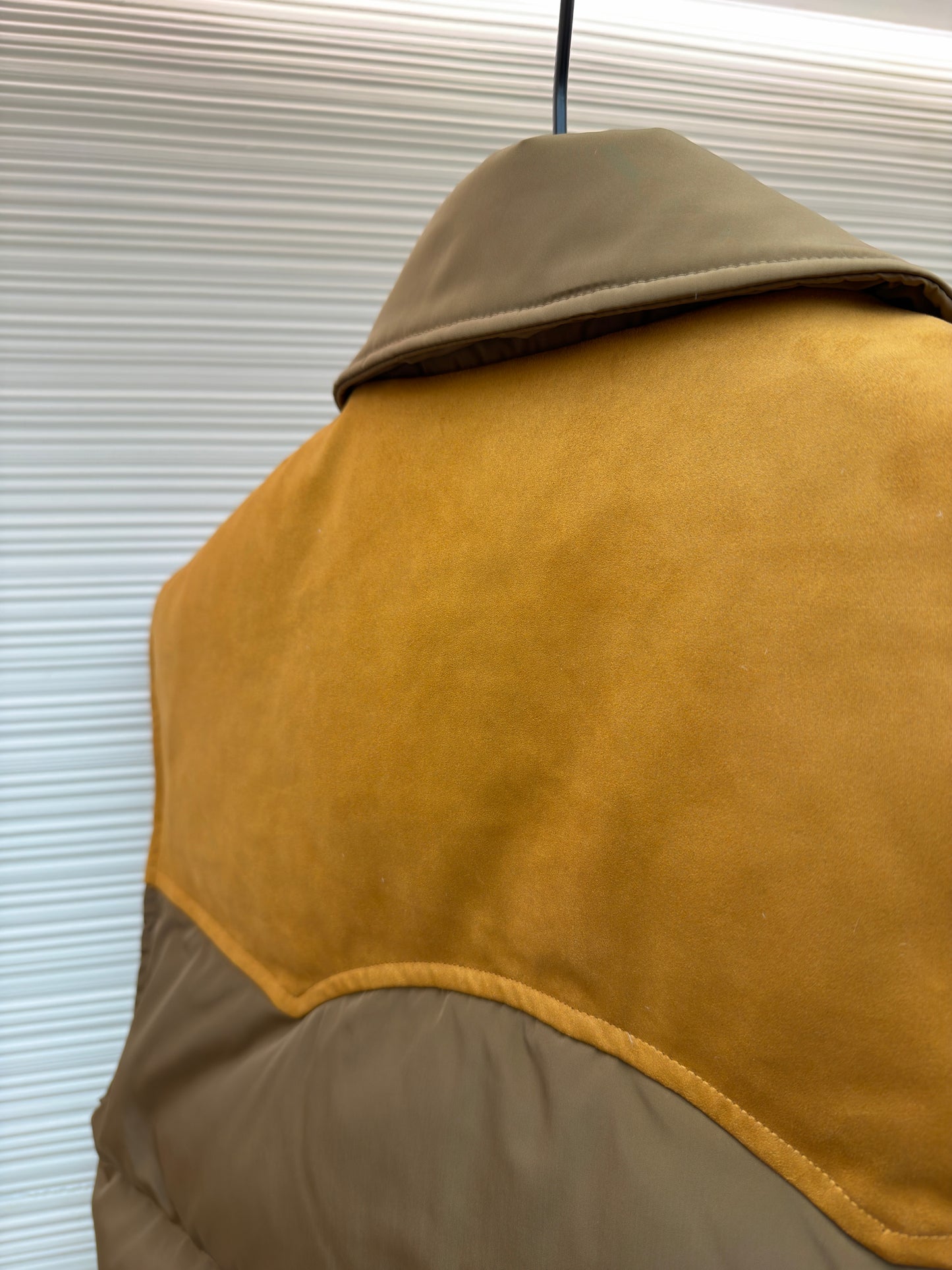 Brown and Beige Vest