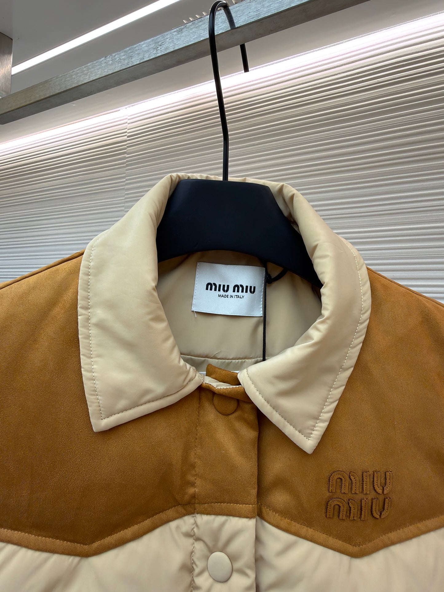 Brown and Beige Vest