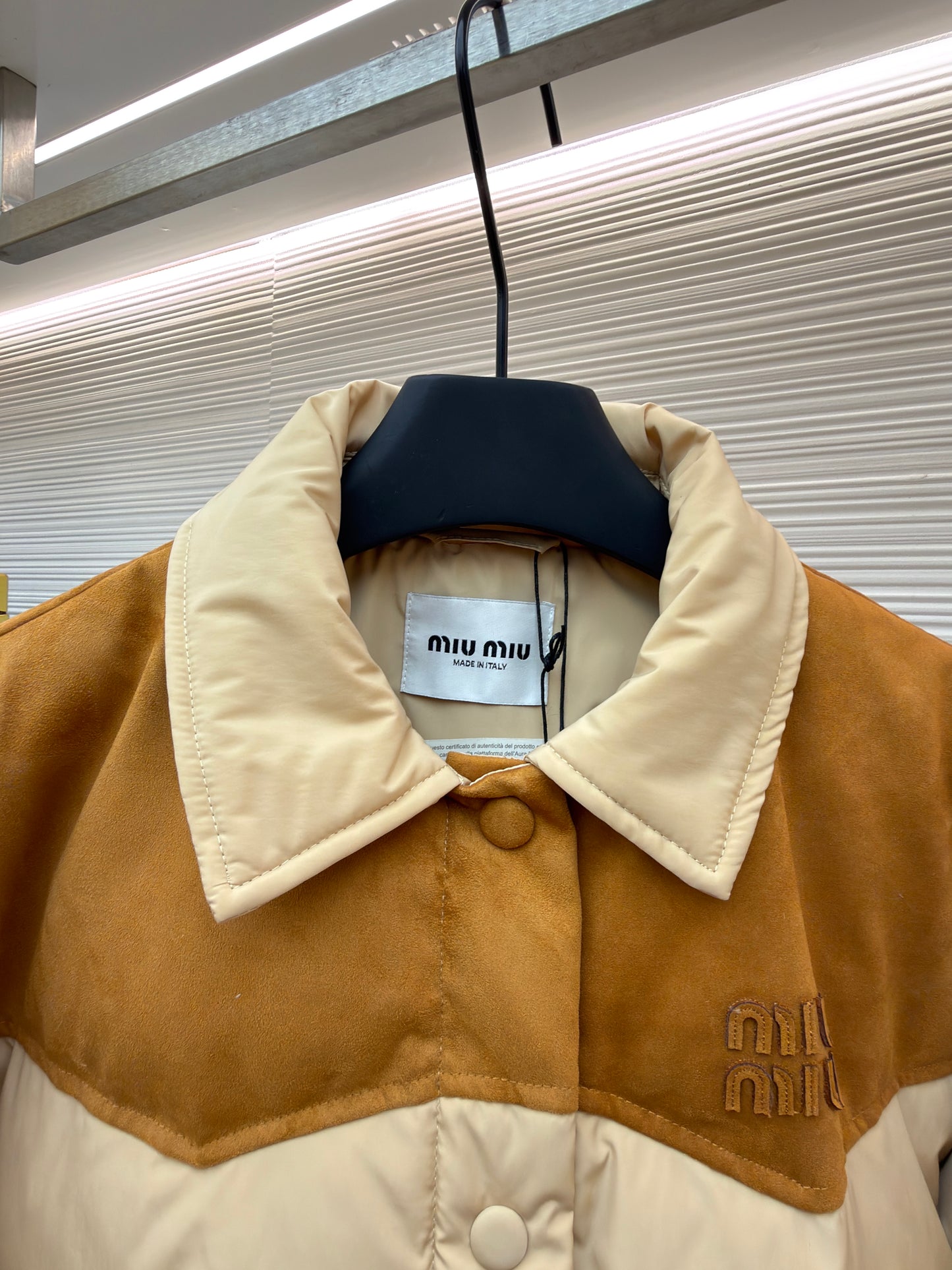 Brown and Beige Jacket