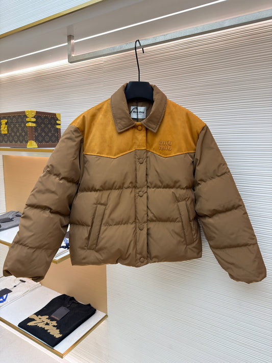 Brown and Beige Jacket